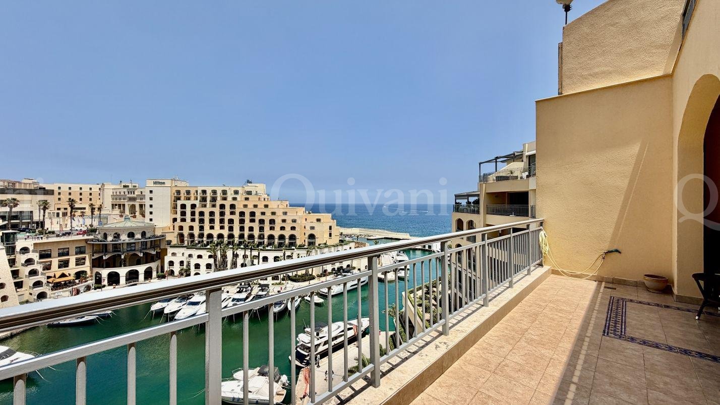 Portomaso, Furnished, Apartment