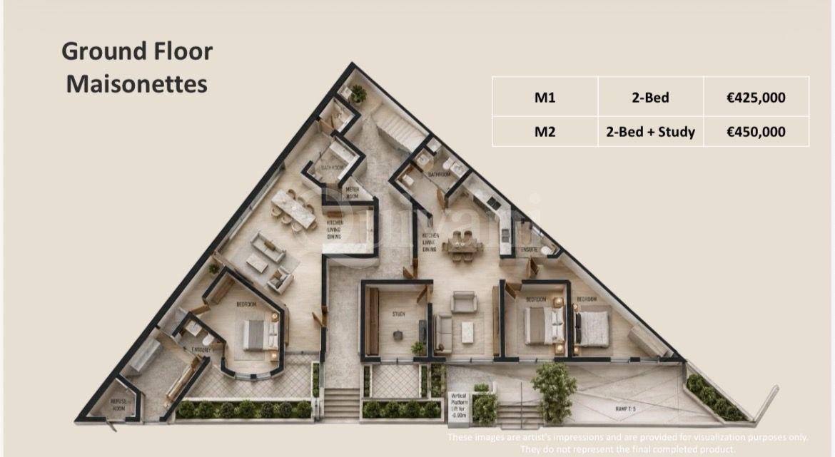 Ta' Xbiex, Finished, Apartment