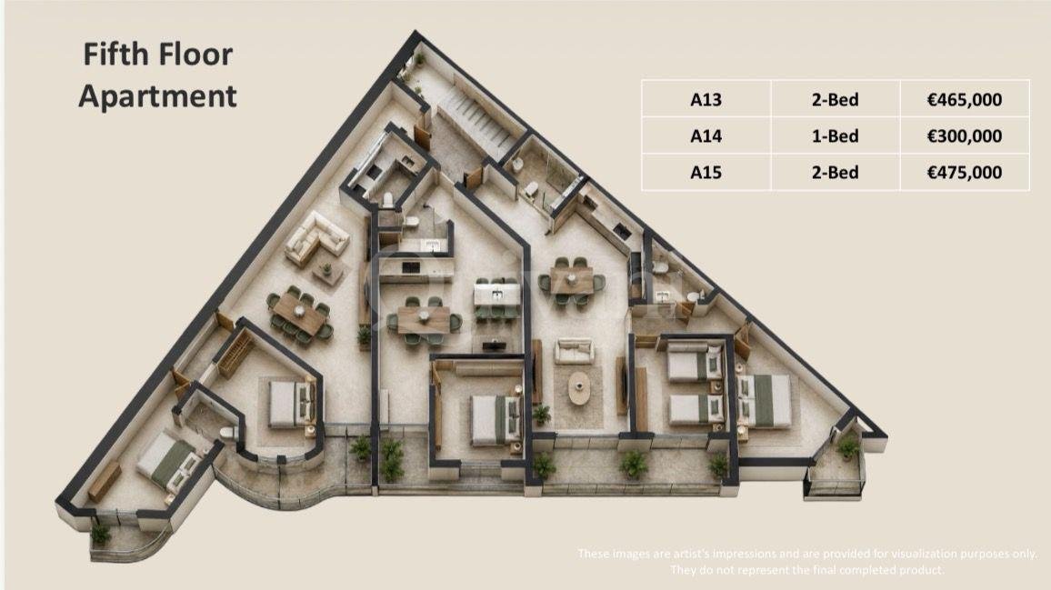 Ta' Xbiex, Finished, Penthouse