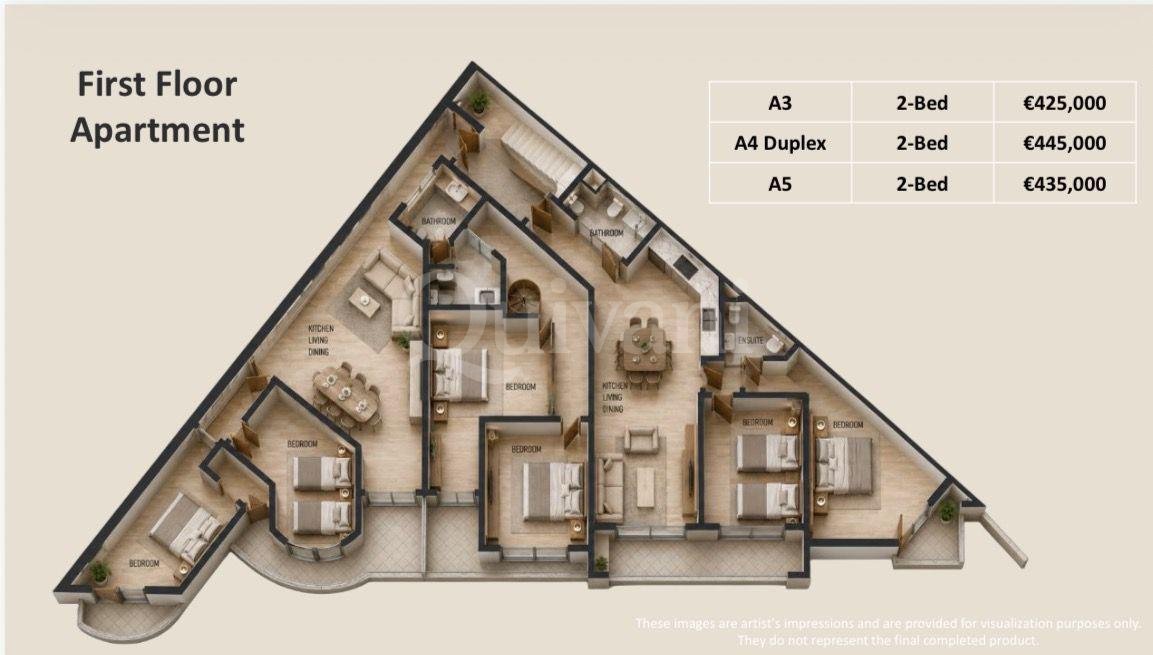 Ta' Xbiex, Finished, Penthouse