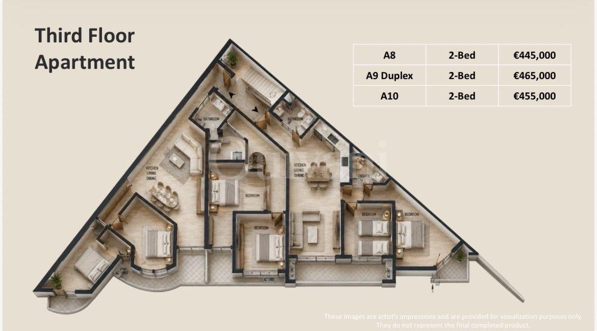 Ta' Xbiex, Finished, Maisonette