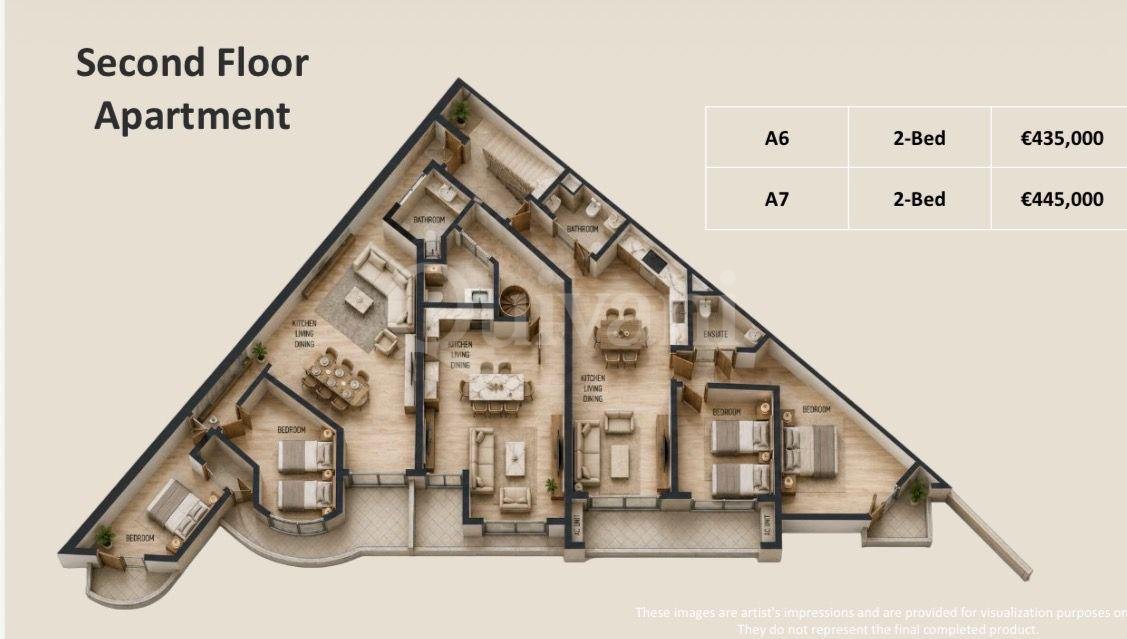 Ta' Xbiex, Finished, Maisonette