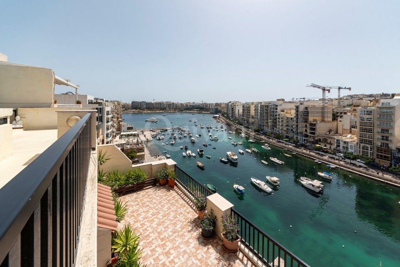 St Julians, Furnished, Penthouse
