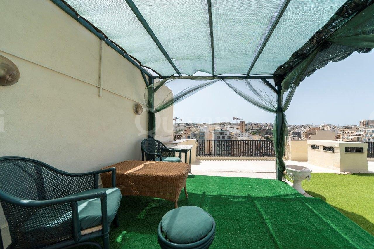 St Julians, Furnished, Penthouse