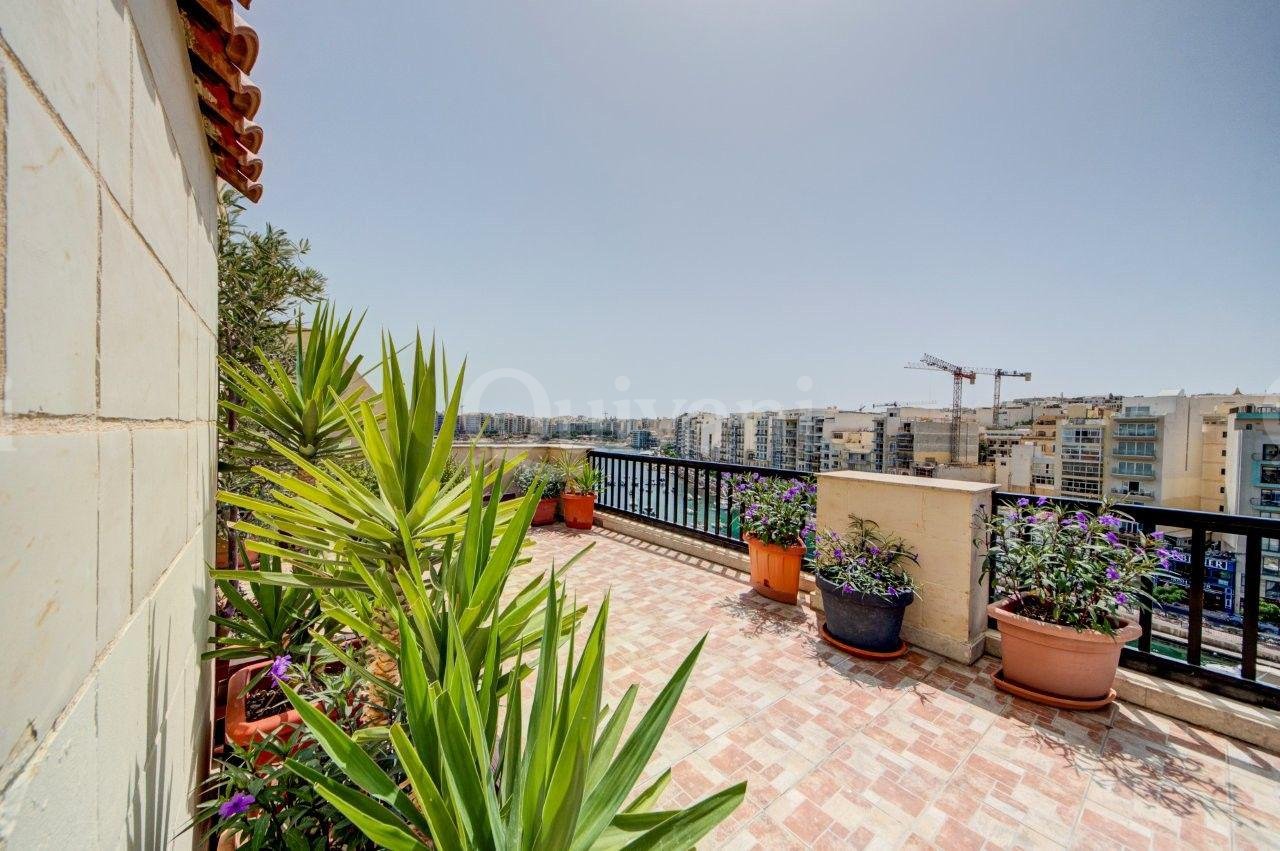 St Julians, Furnished, Penthouse