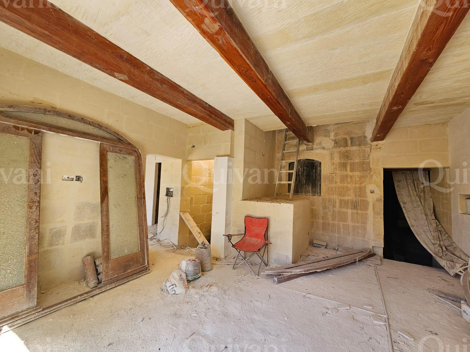 Double Fronted Semi Finished House of Character in Sannat