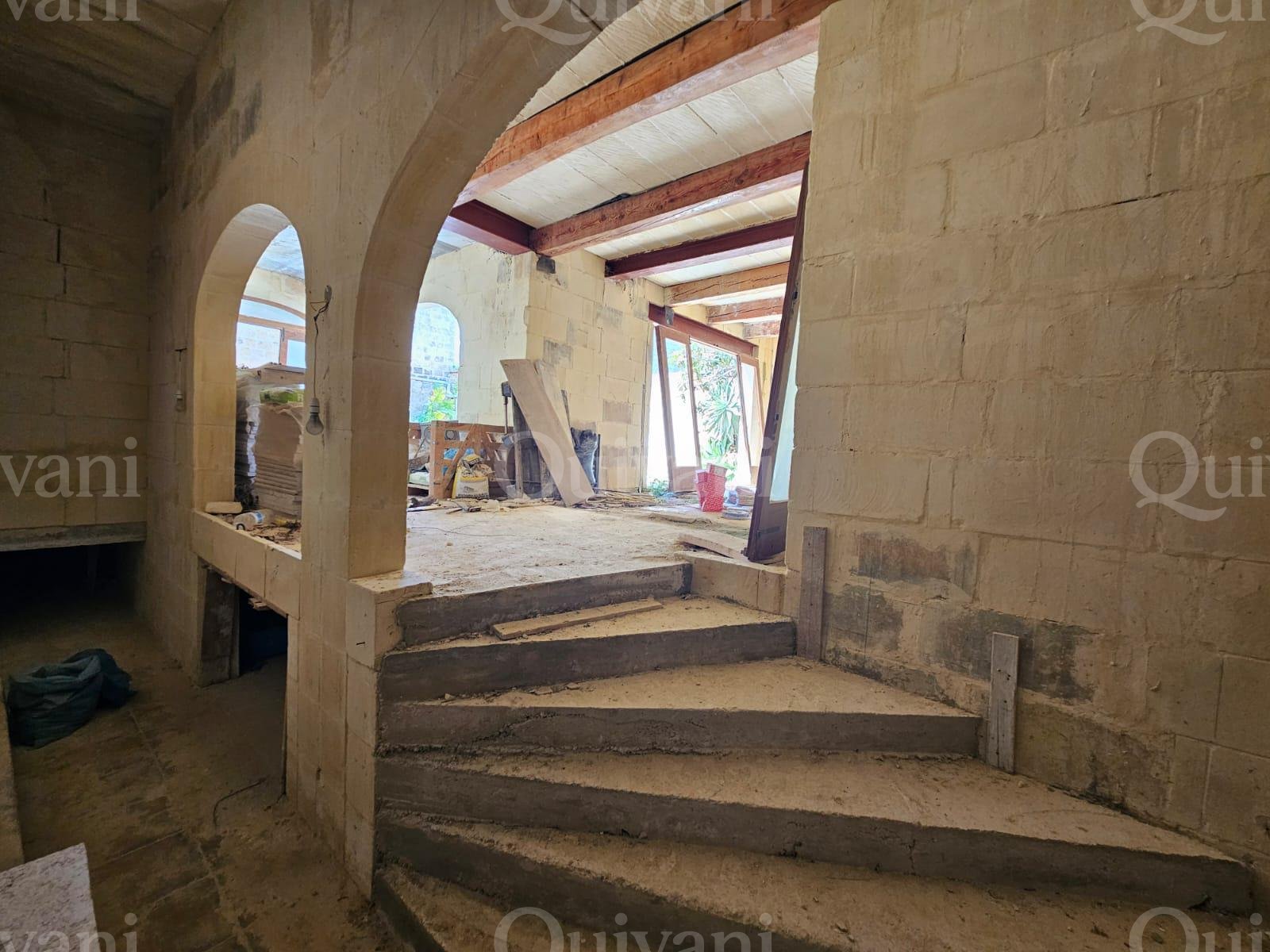 Double Fronted Semi Finished House of Character in Sannat