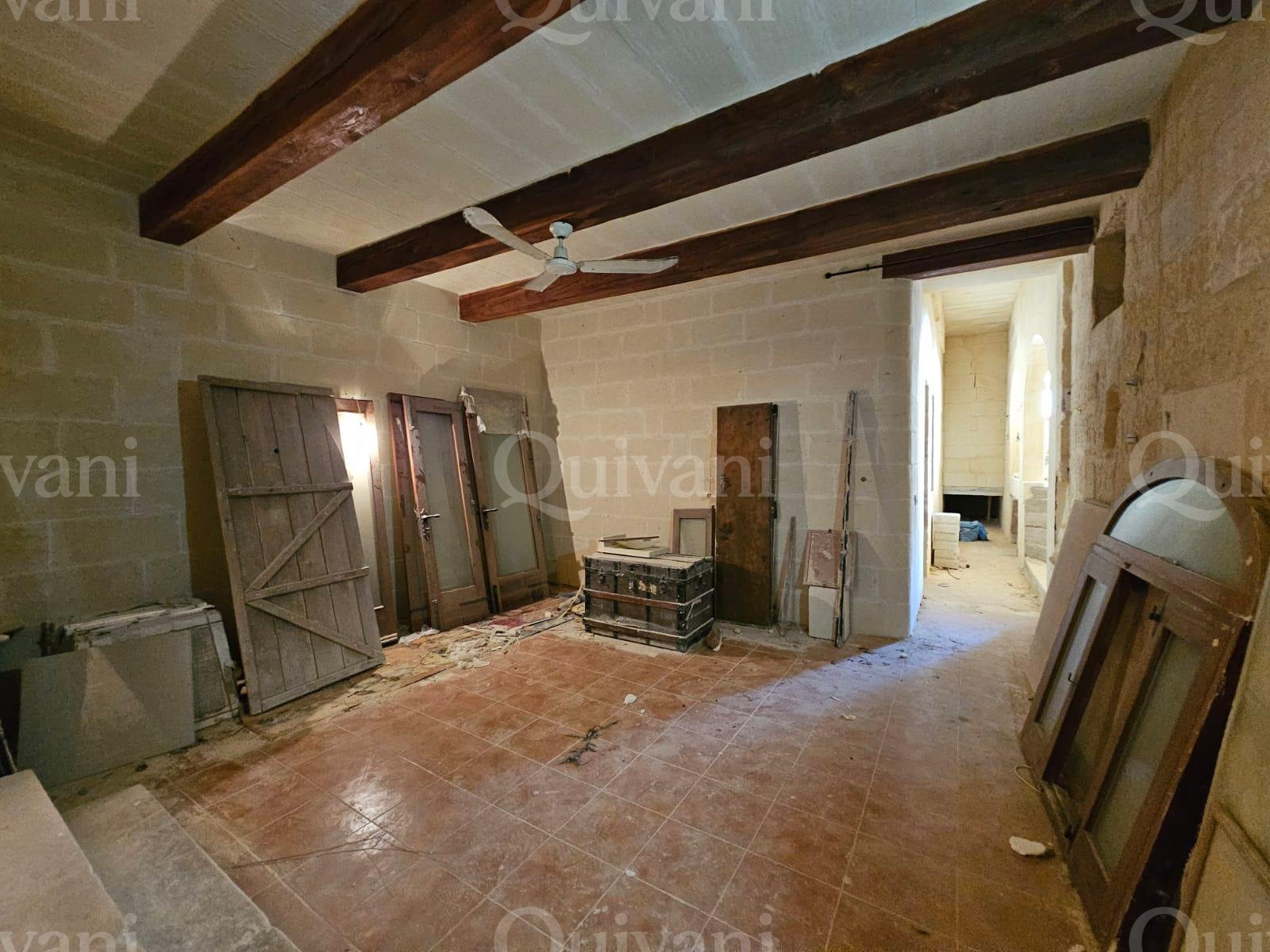Double Fronted Semi Finished House of Character in Sannat