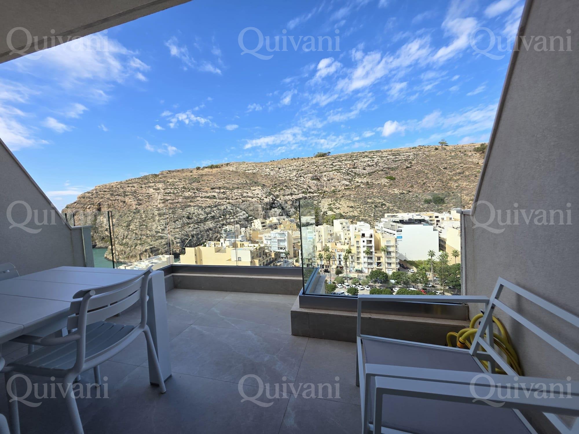 1-Bedroom Apartment with Views in Upper Xlendi