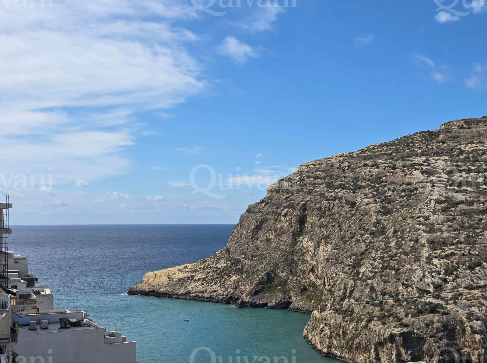 1-Bedroom Apartment with Views in Upper Xlendi