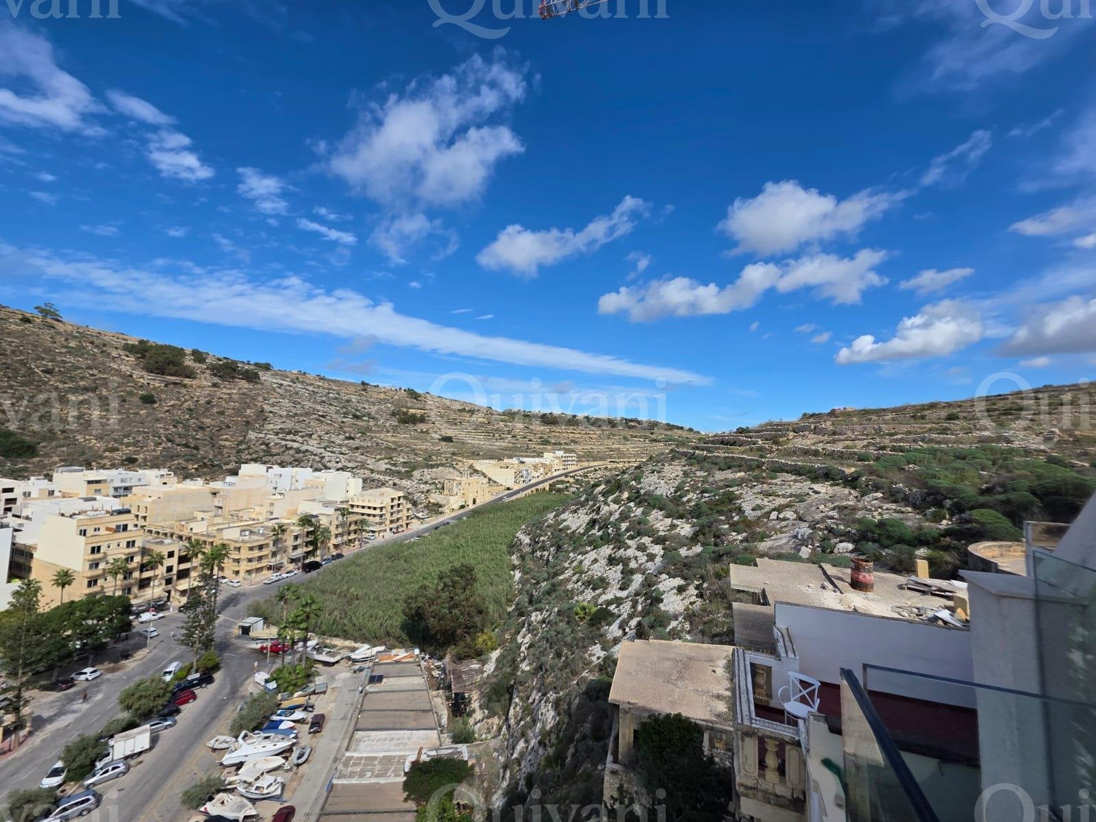 1-Bedroom Apartment with Views in Upper Xlendi