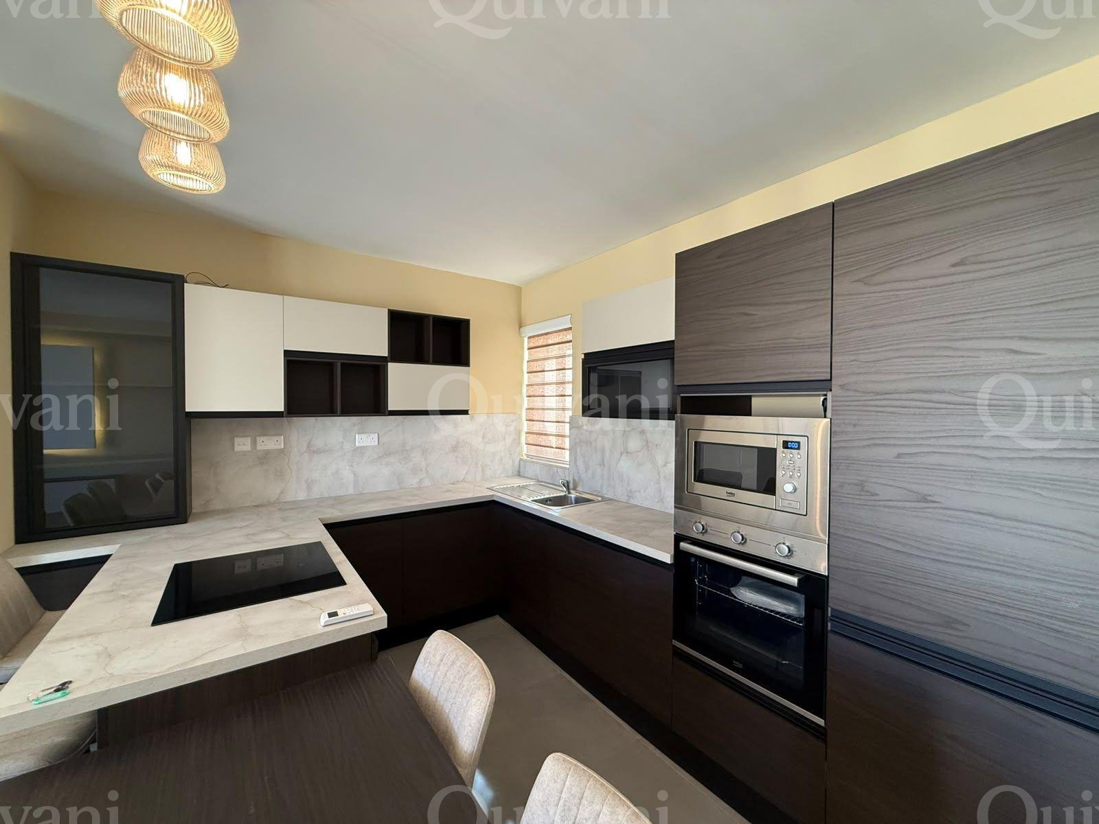 Newly Finished & Furnished 2-Bedroom Penthouse with Airspace (UCA)