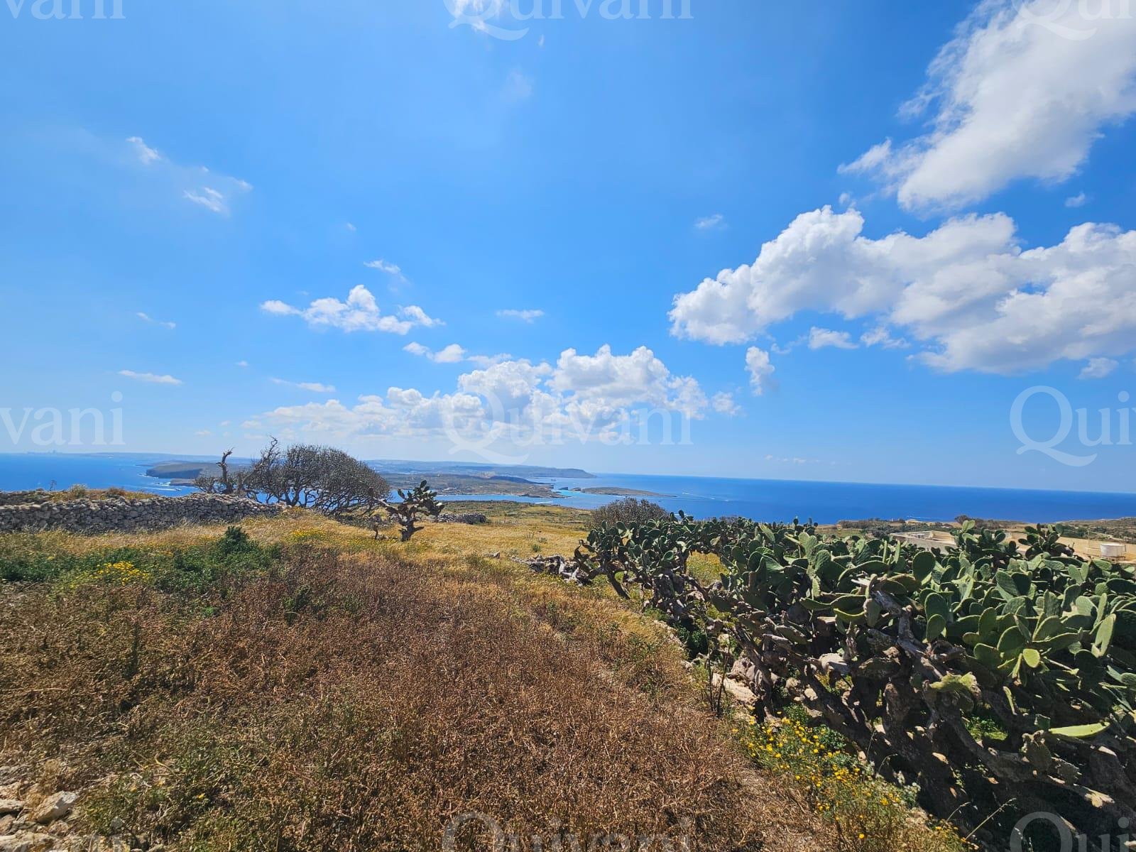 Agricultural land facing open views in Qala