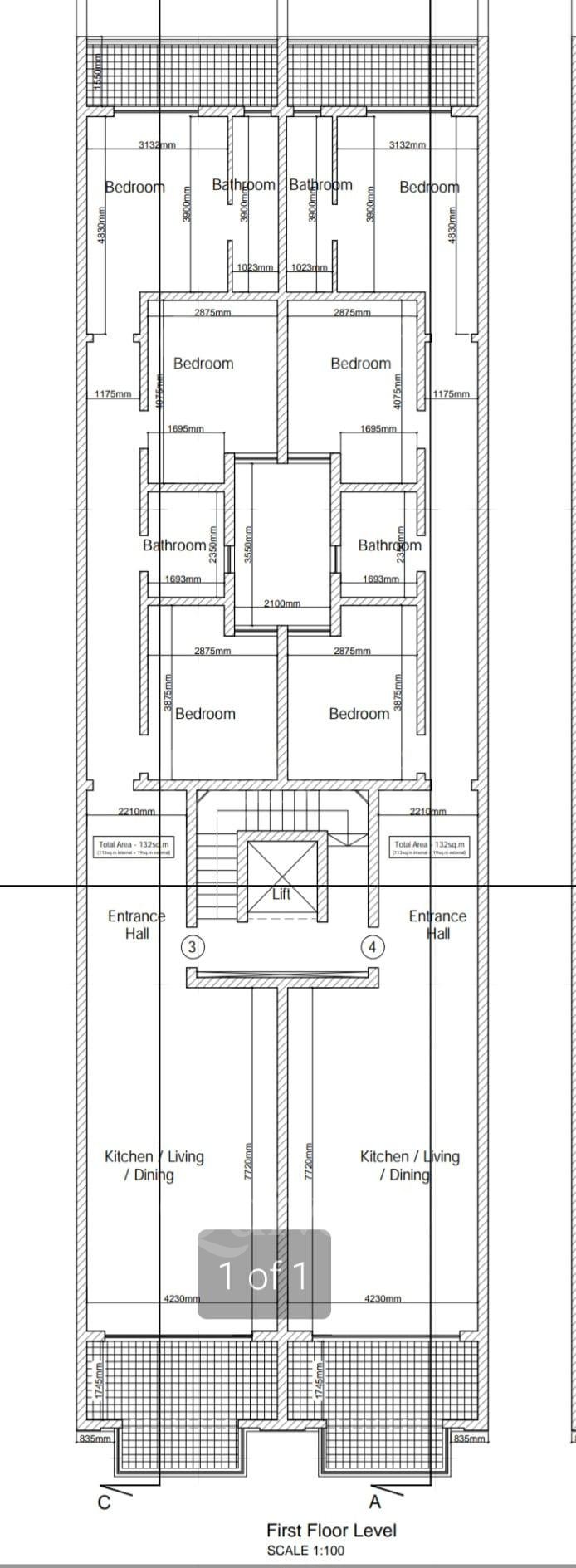 Ghajnsielem, Shell Form Apartment