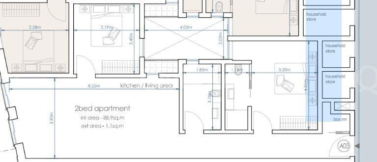 Qala, Finished Apartment