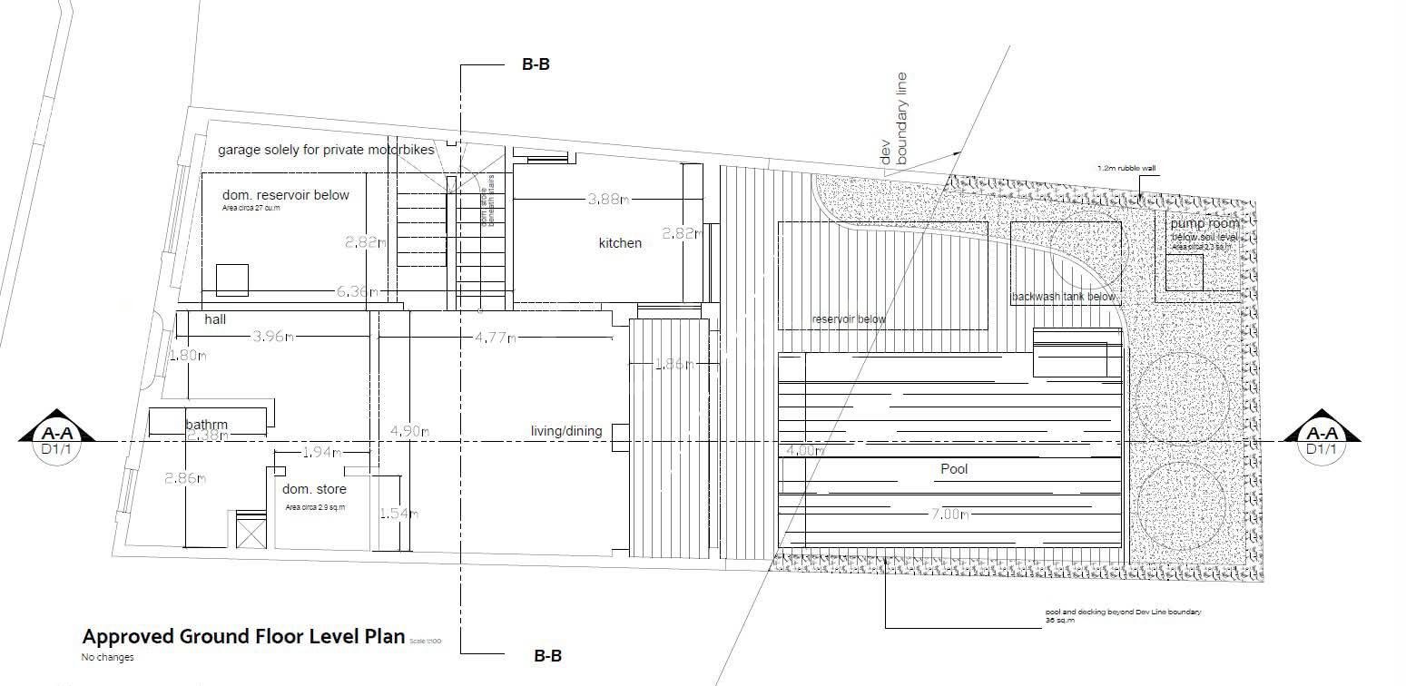 Għarb, Shell Form Terraced House