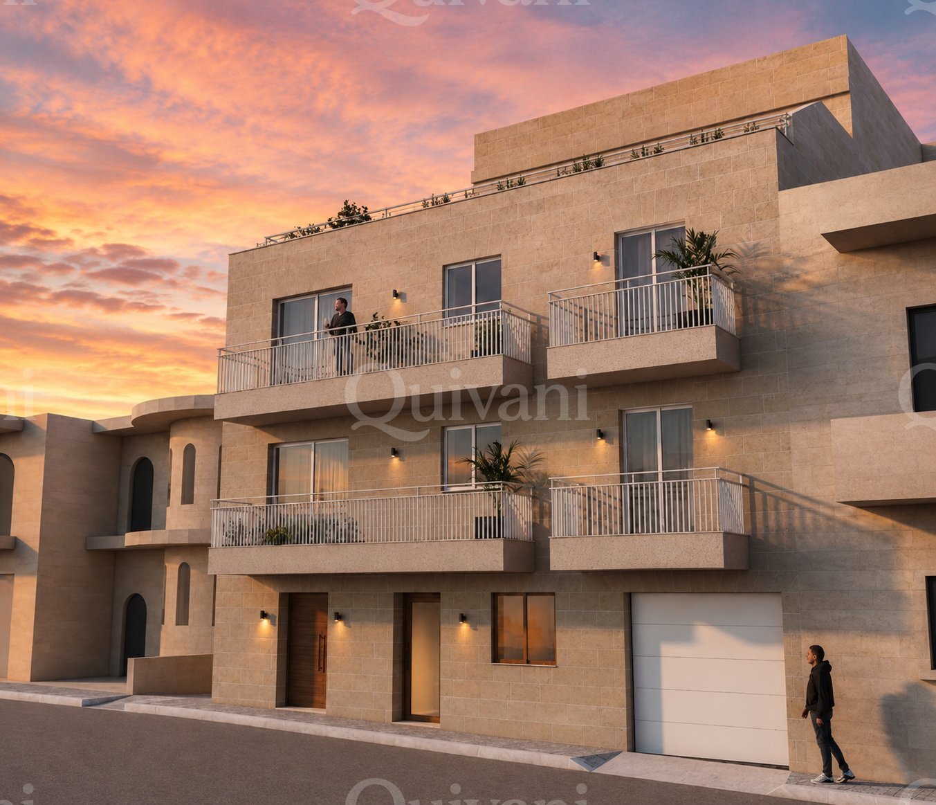 Nadur, Corner Semi-Detached Apartment with Guaranteed Panoramic Views