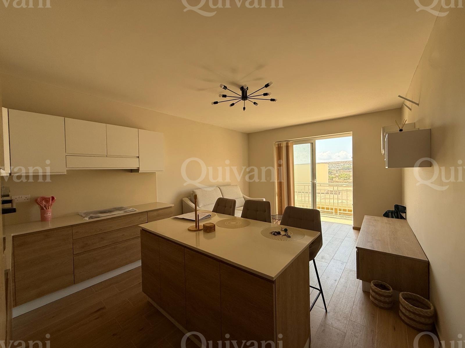 Xewkija, Semi-Furnished Apartment