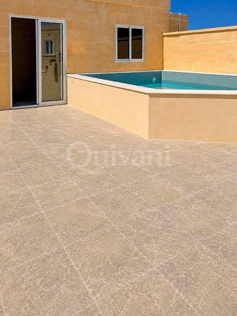 Zebbug, Finished Terrace House with pool
