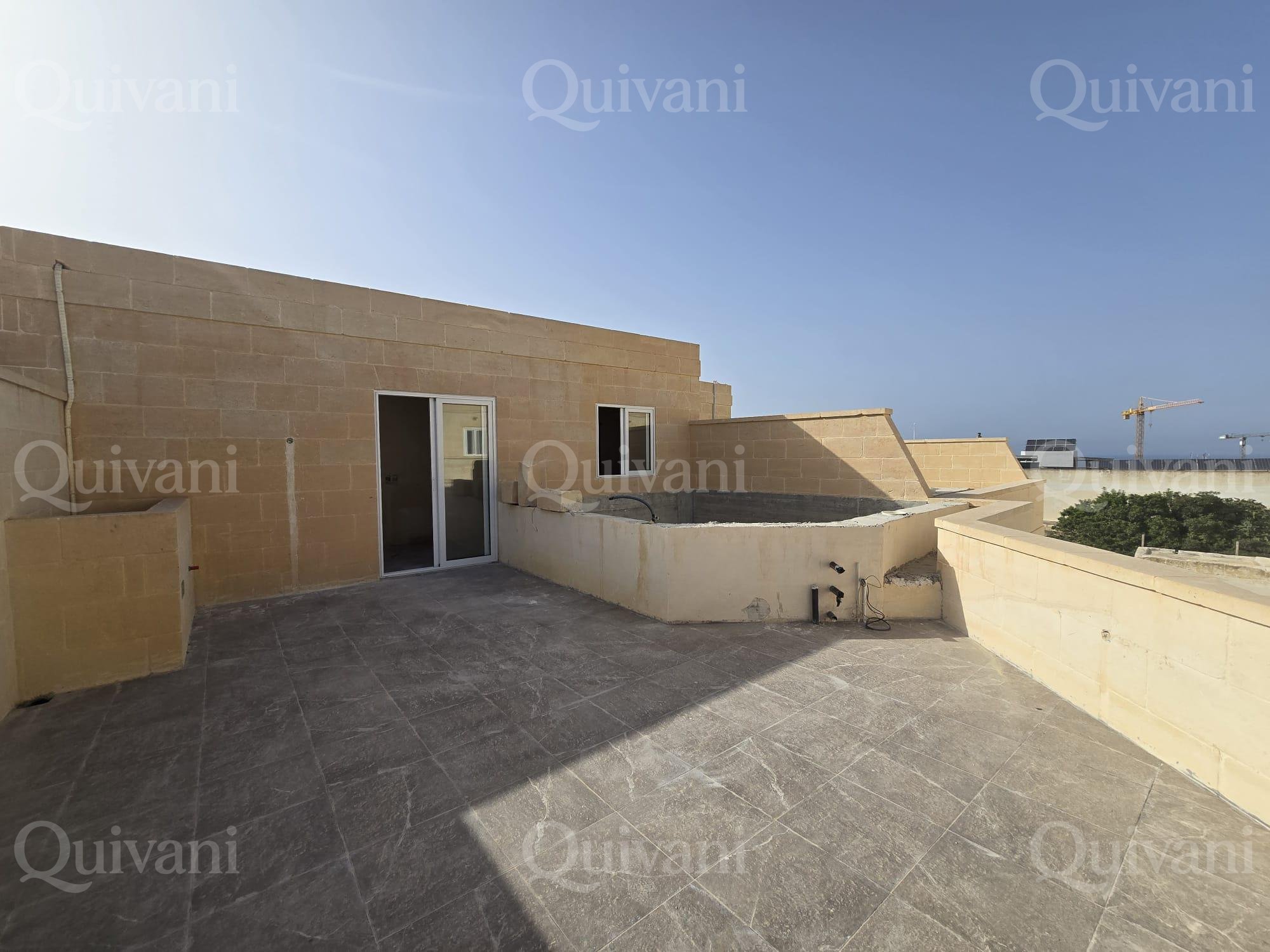 Finished Terrace House with pool