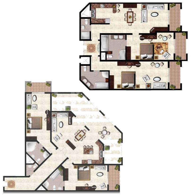 Kempinski, Finished Apartment
