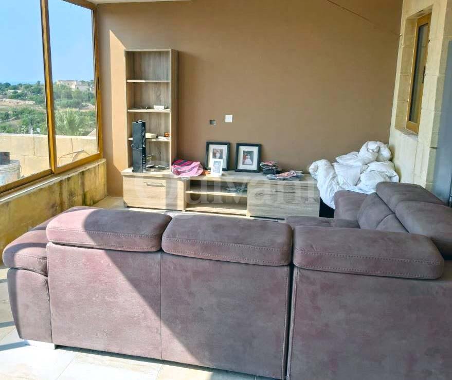 Xaghra, Furnished Penthouse