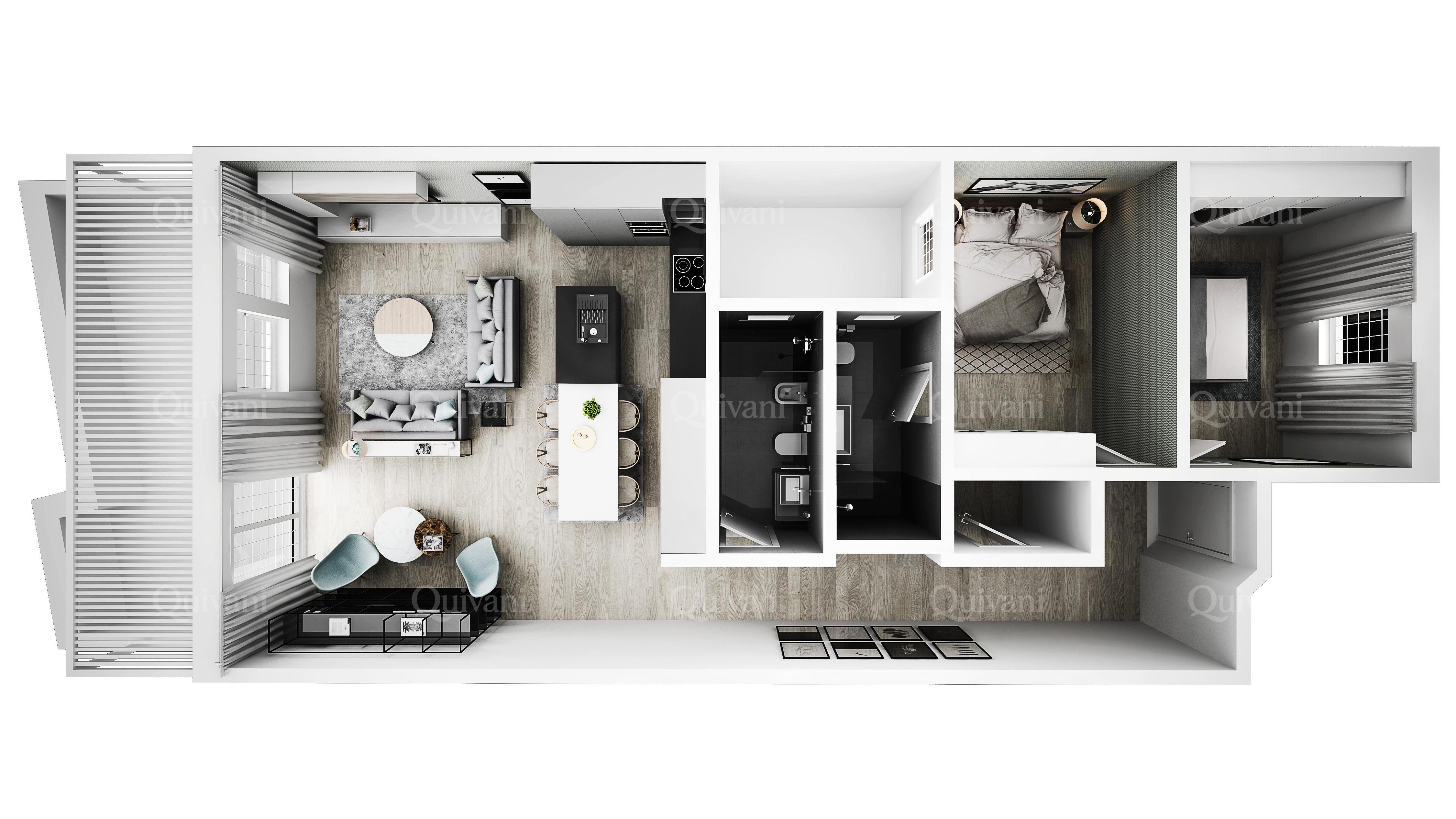 Xaghra, Shell form Penthouse