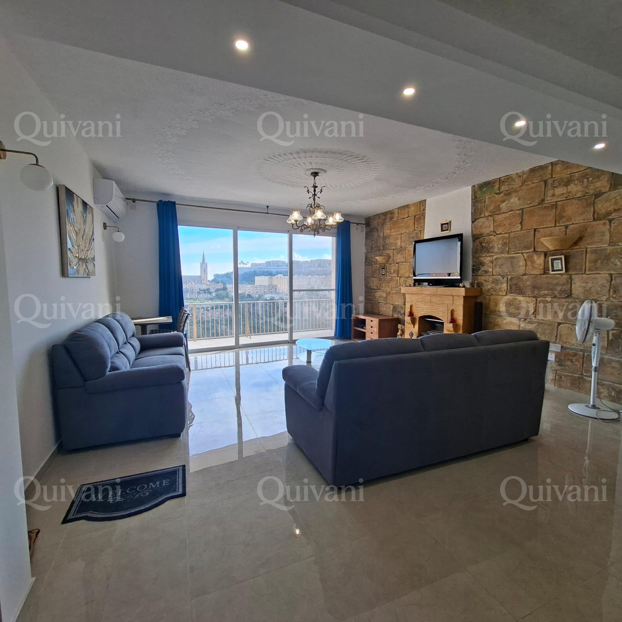 Ghajnsielem, Furnished Apartment