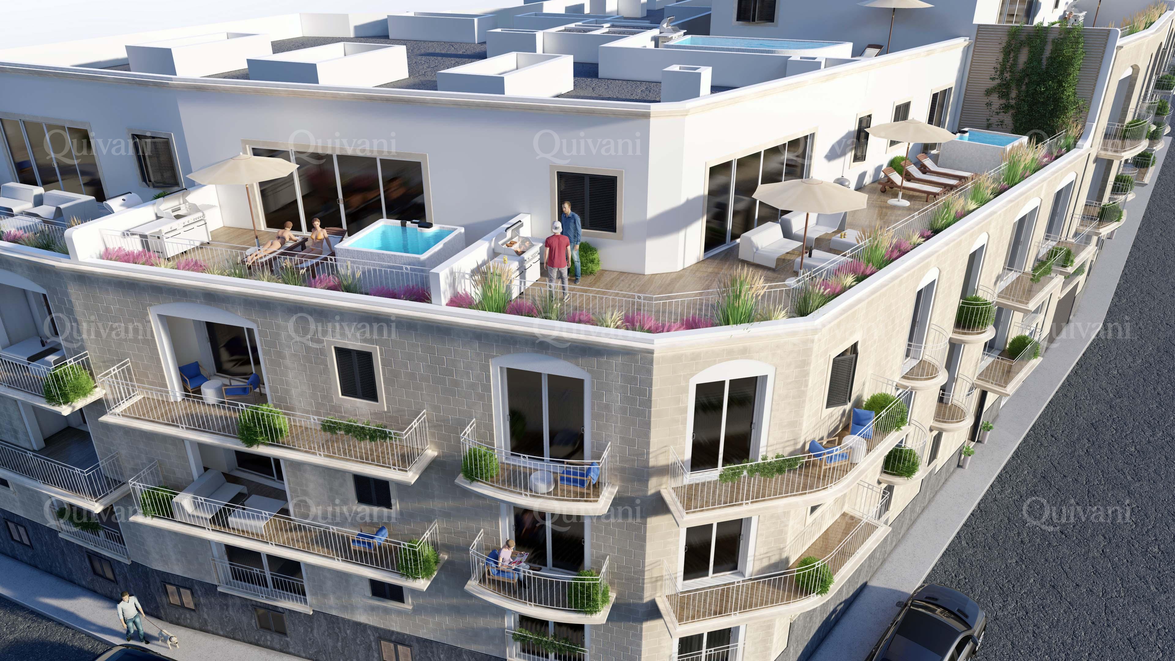 Victoria, Shell form Apartment