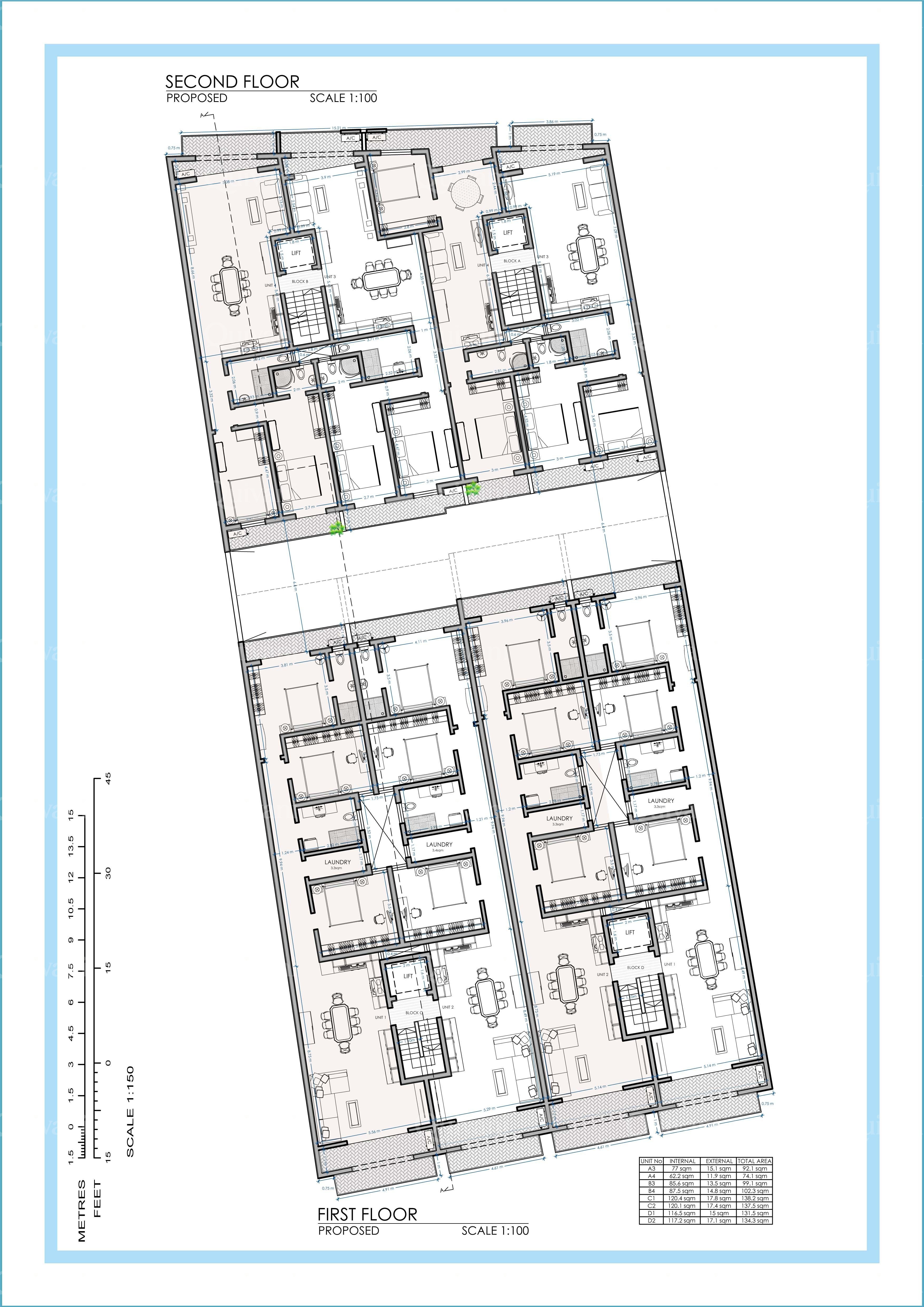 Sannat, Shell form Apartment