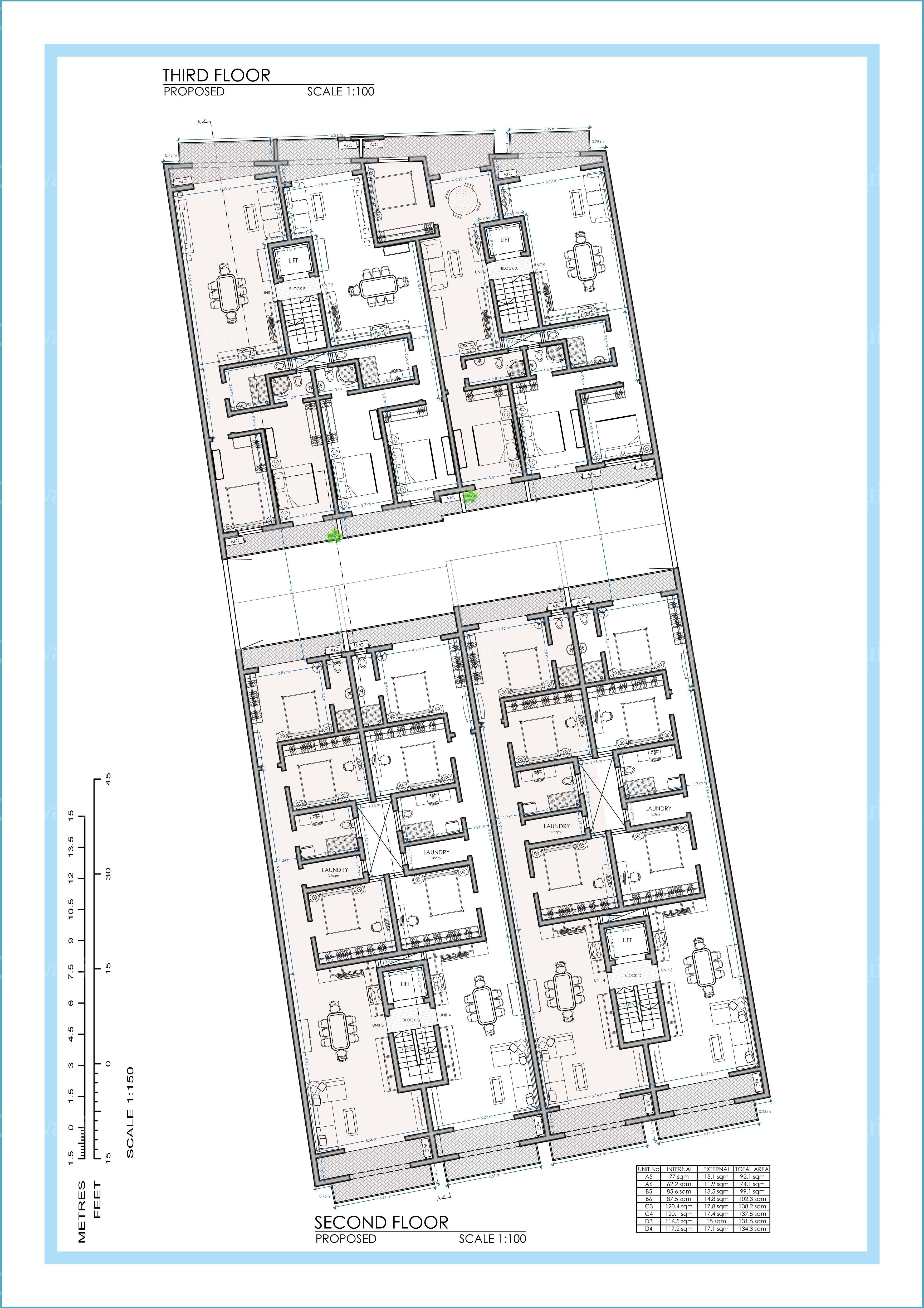 Sannat, Shell form Apartment