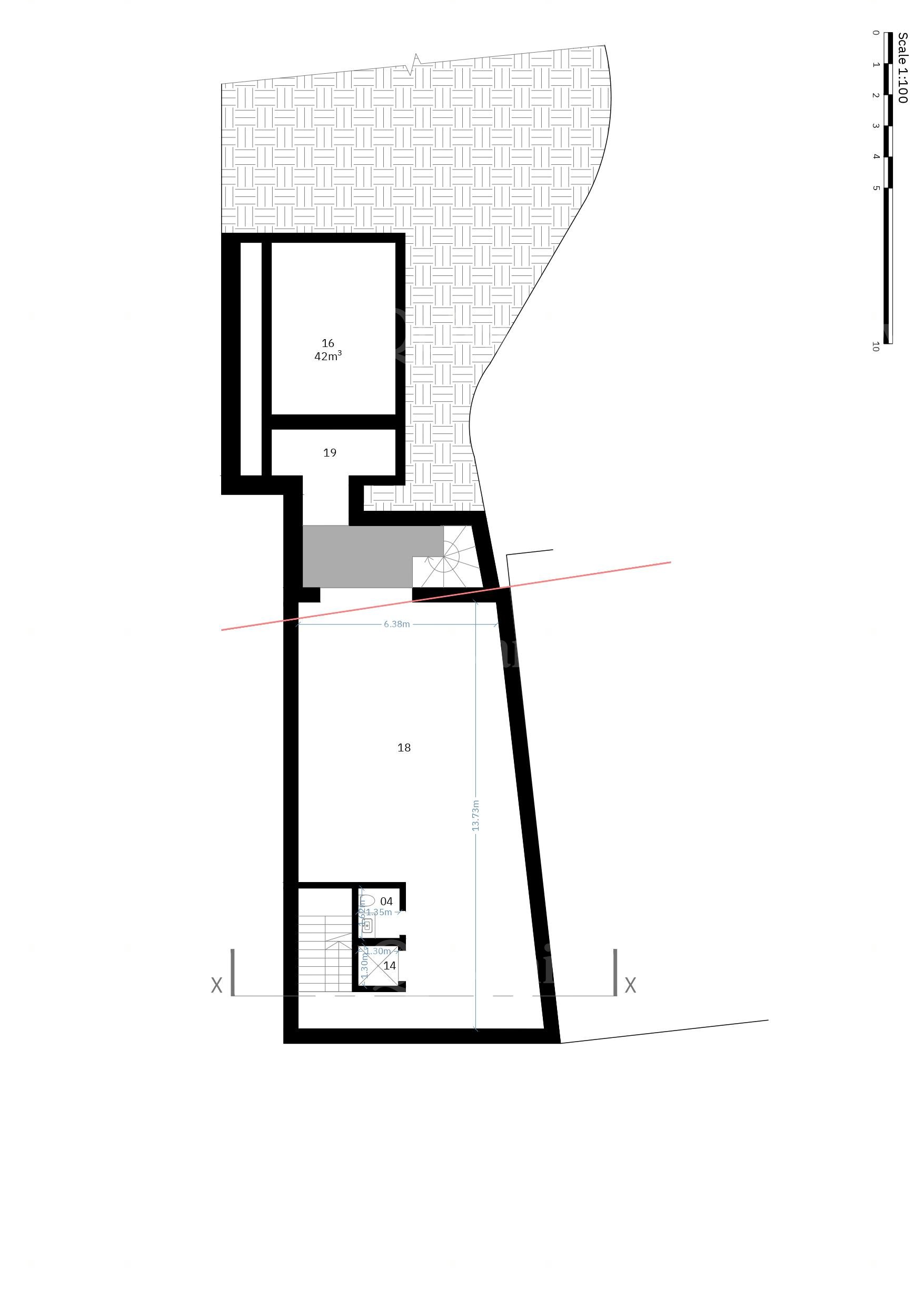 Qala, Shell Form Semi-detached Villa