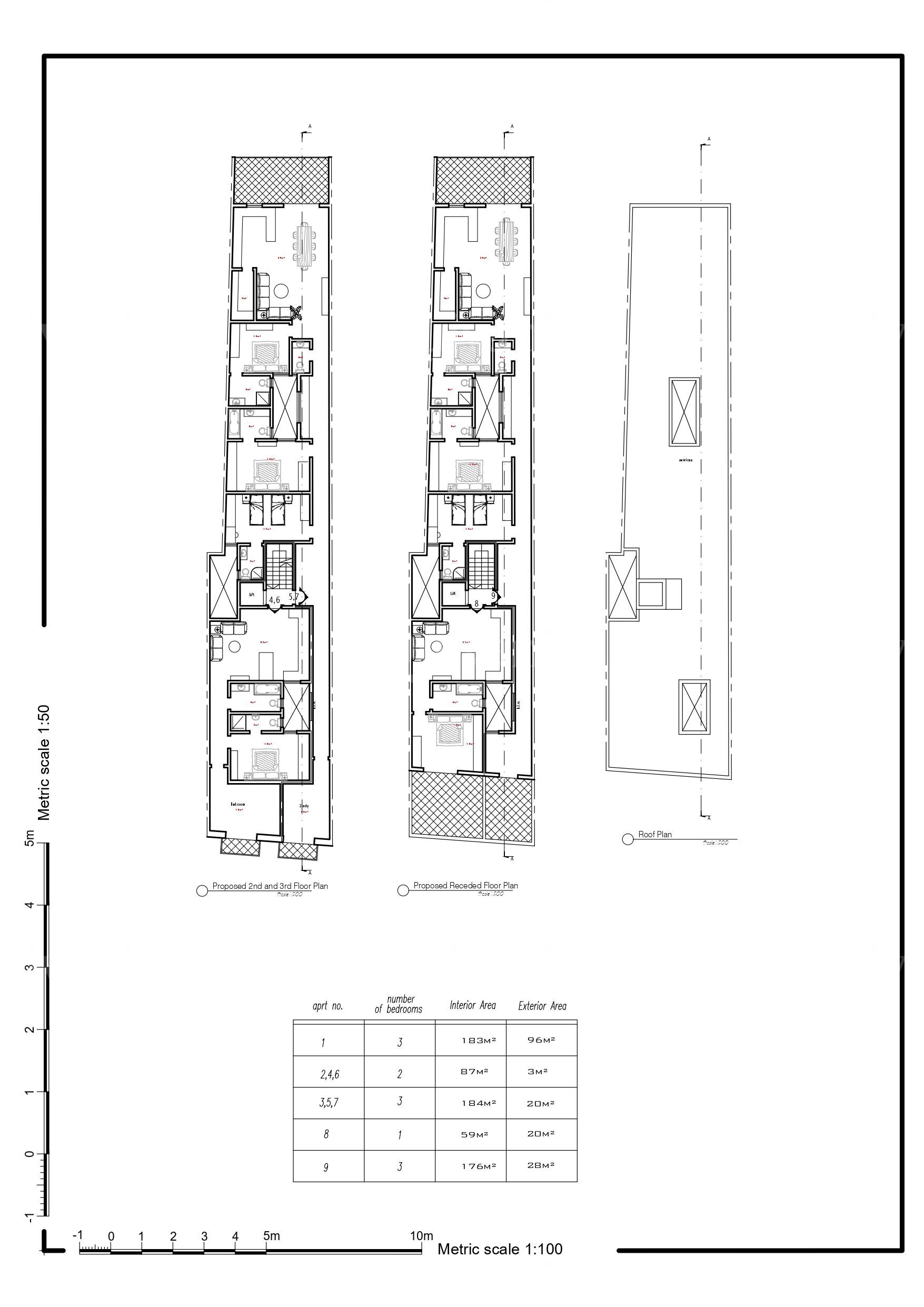 Victoria, Shell form Apartment