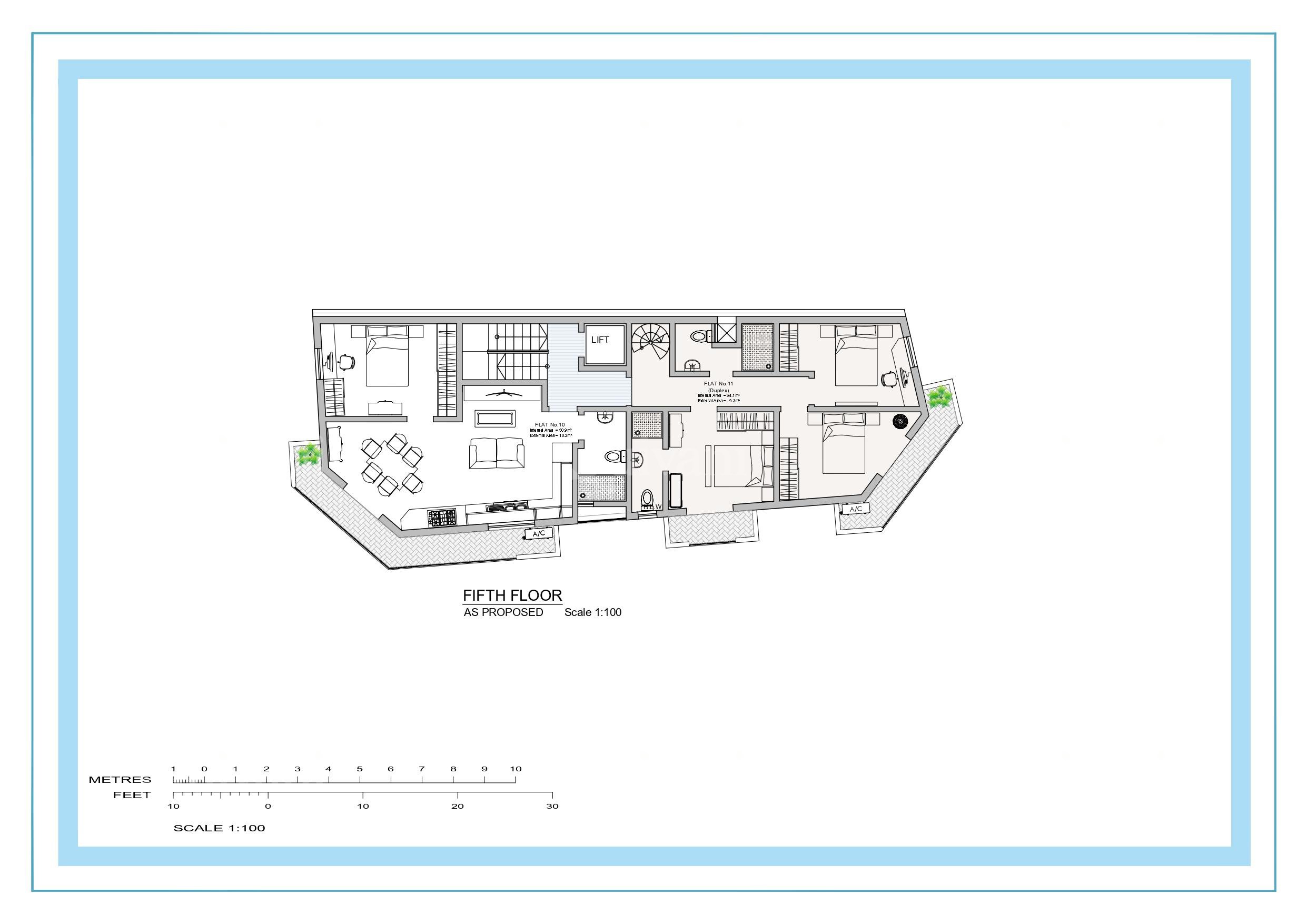 Marsalforn, Finished Penthouse