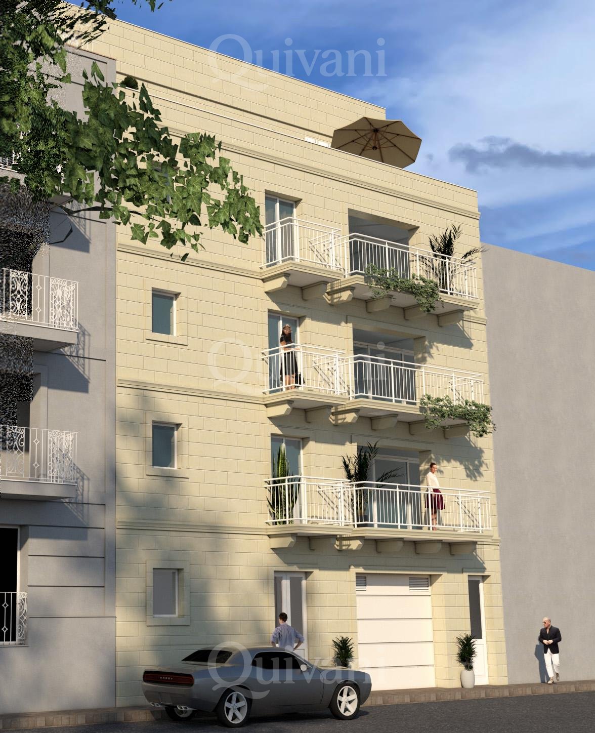 Xewkija, Shell form Penthouse