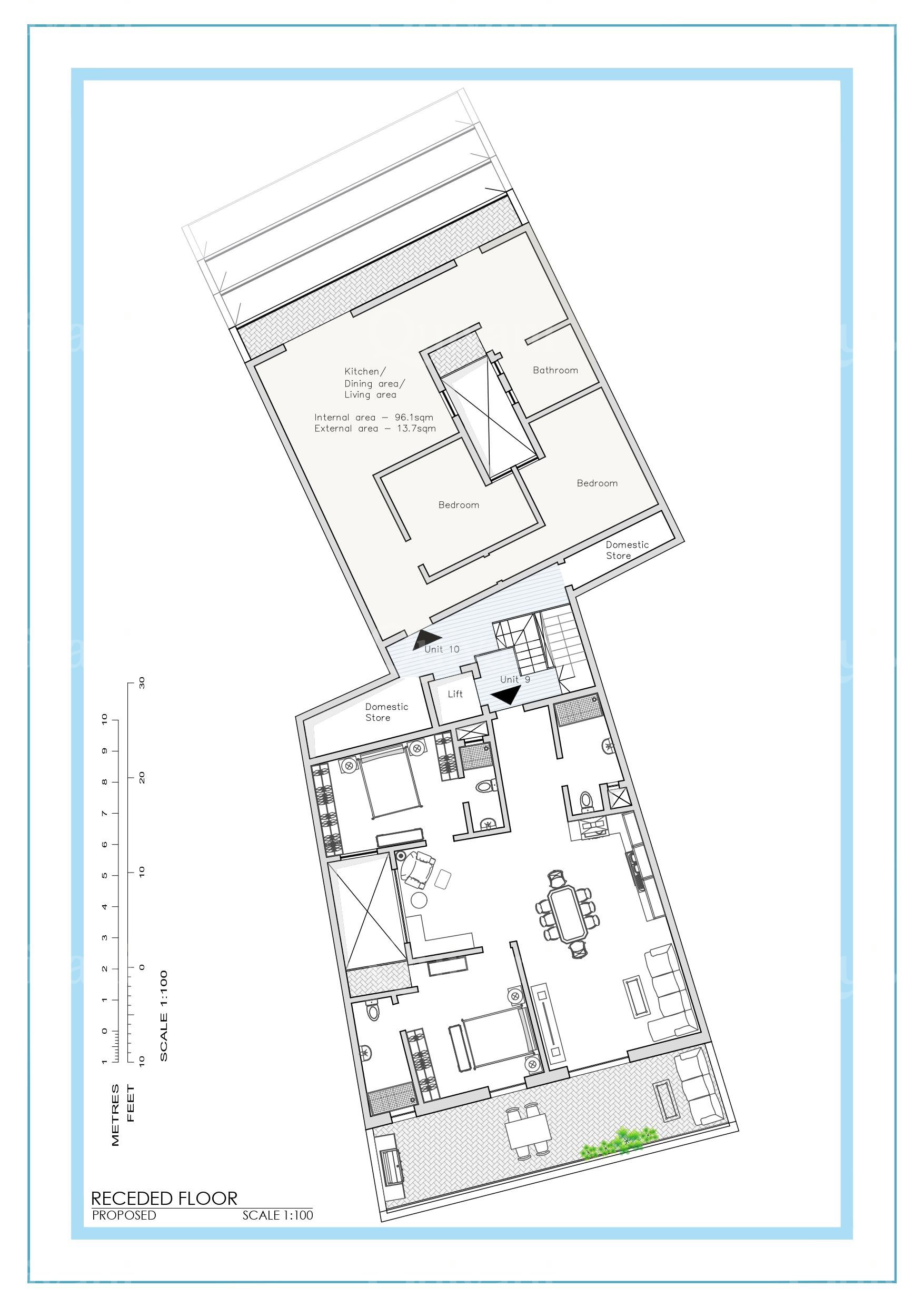 Xewkija, Shell form Penthouse