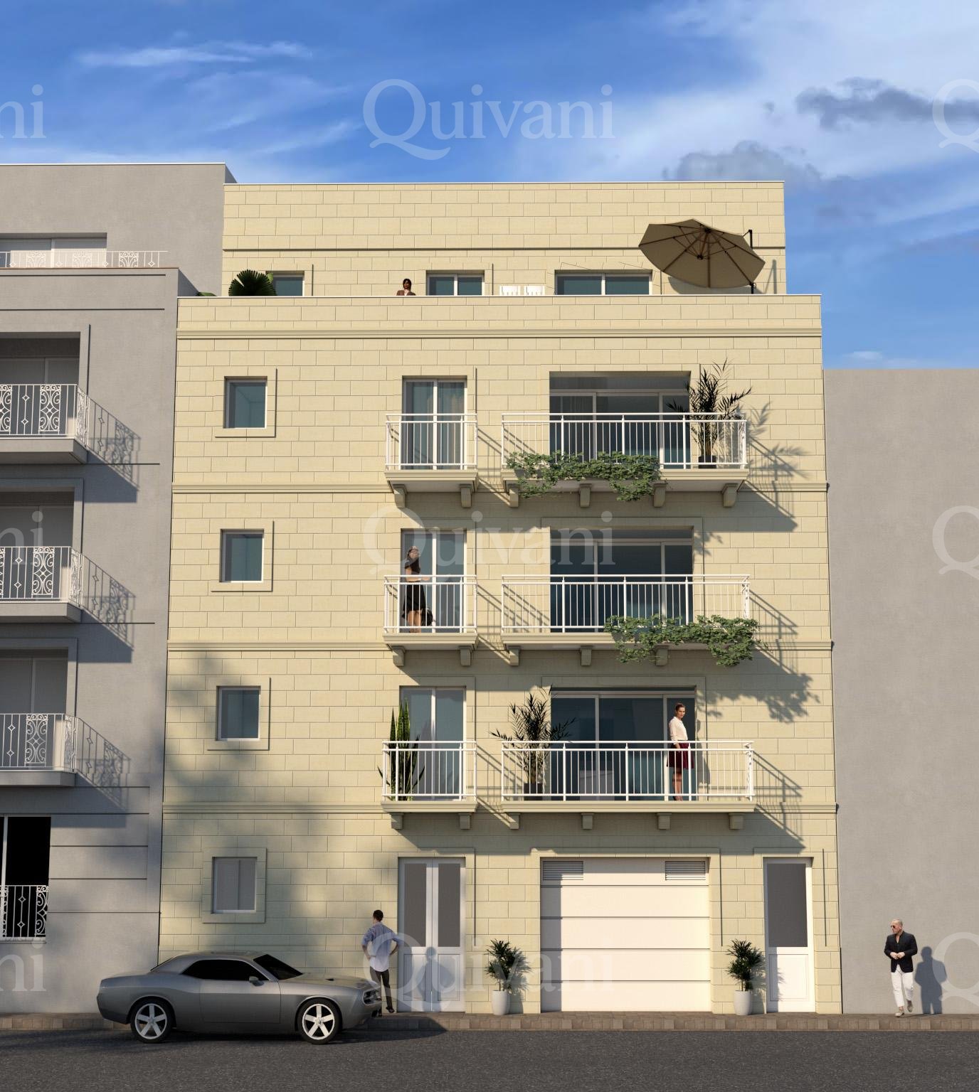 Xewkija, Shell form Penthouse