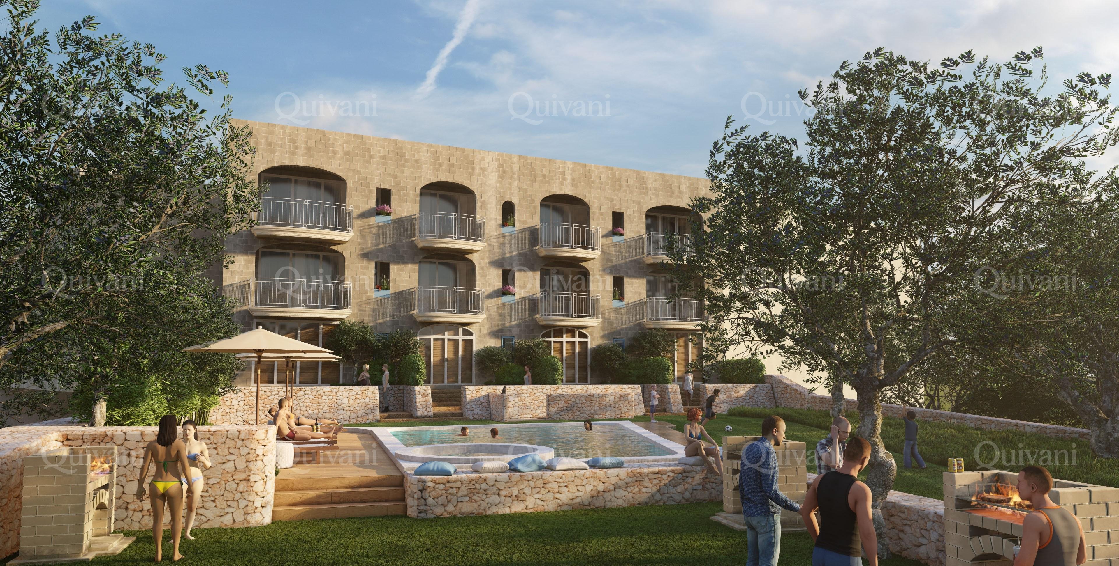 Sannat, Shell form Apartment