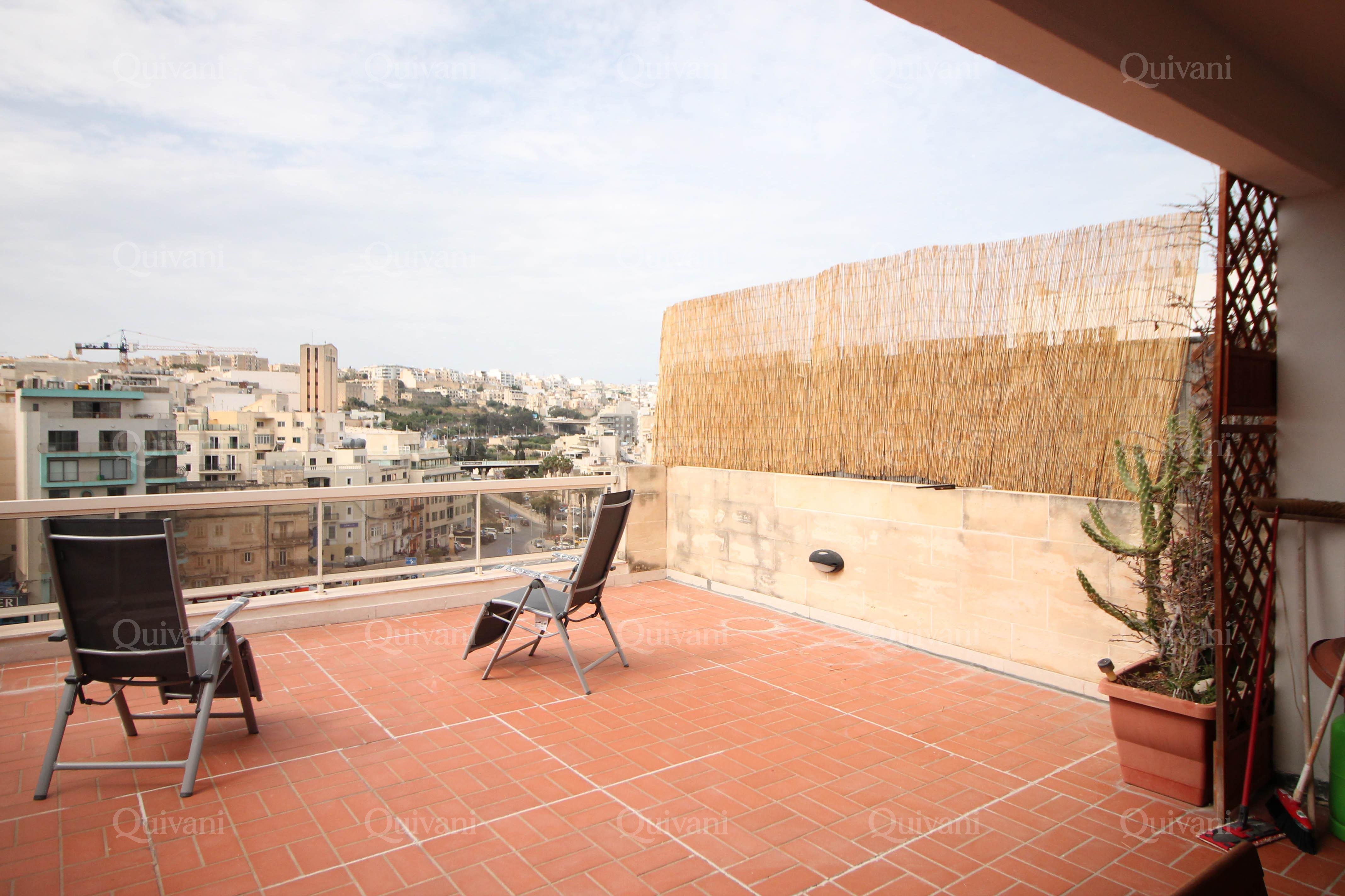 St Julians, Furnished Penthouse