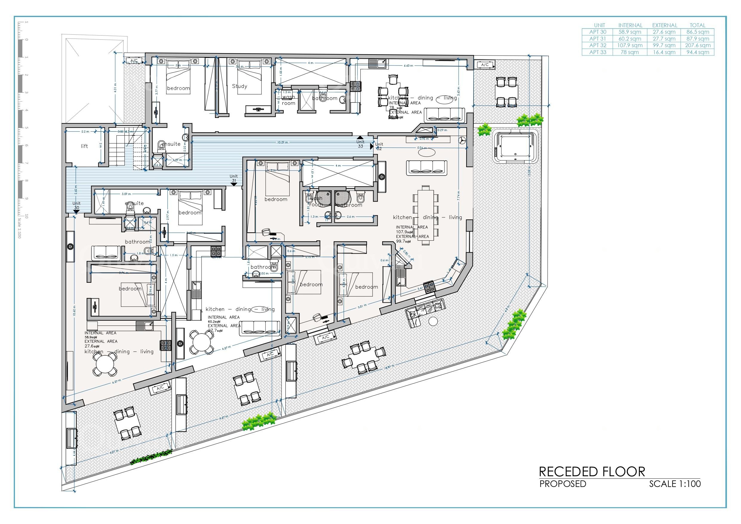 Xlendi, Shell form Penthouse