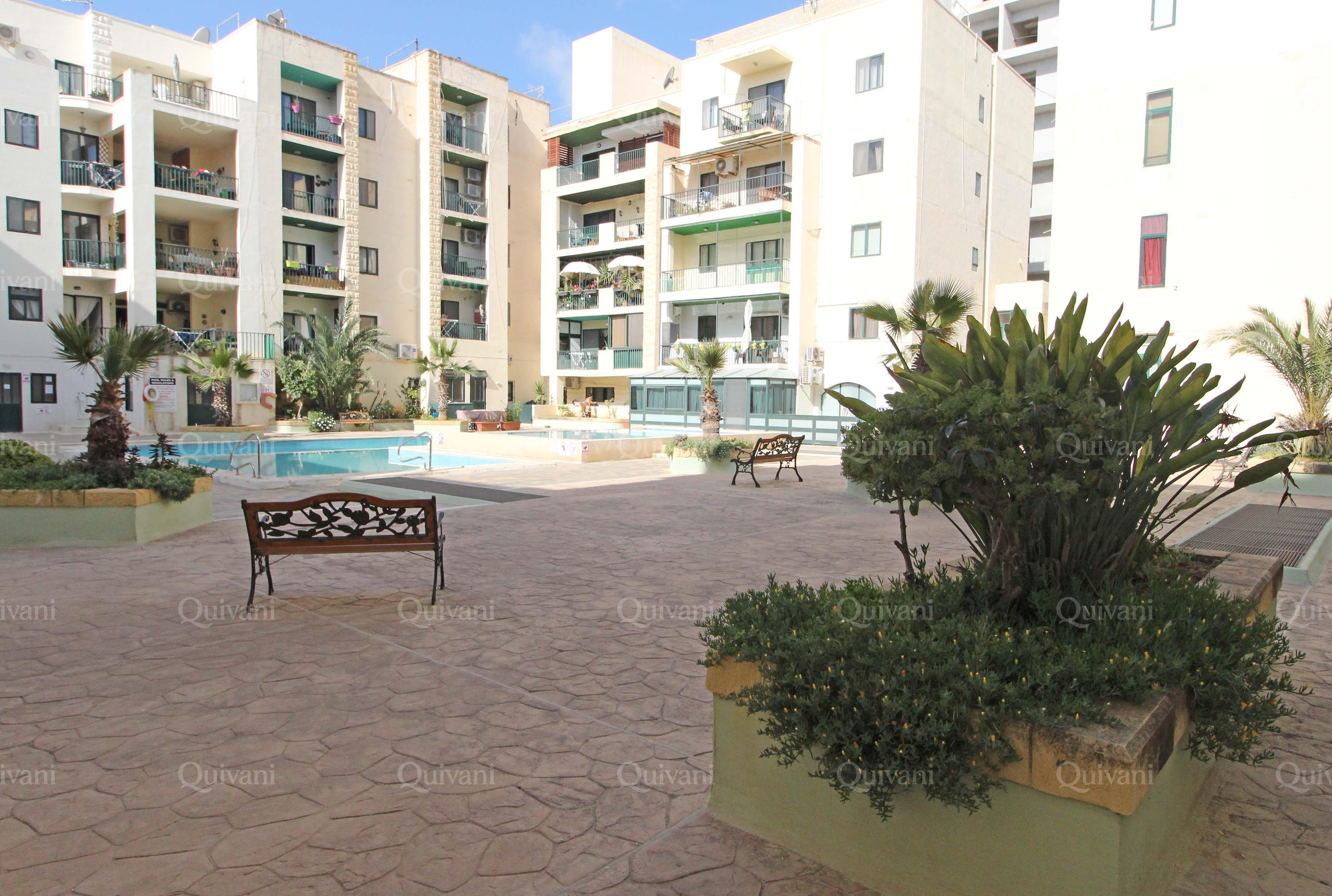 Bugibba, Furnished Apartment
