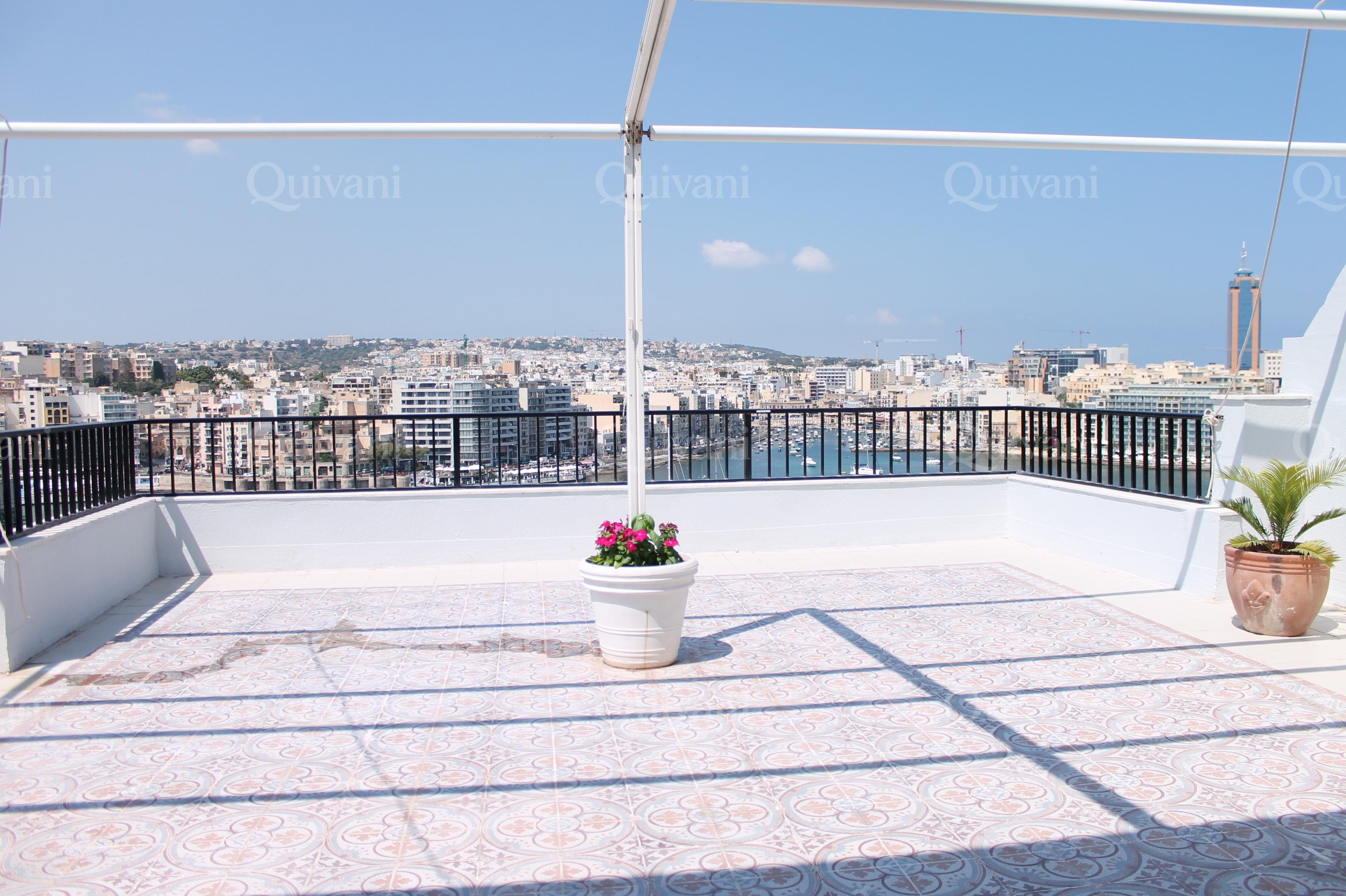 Sliema, Furnished Penthouse