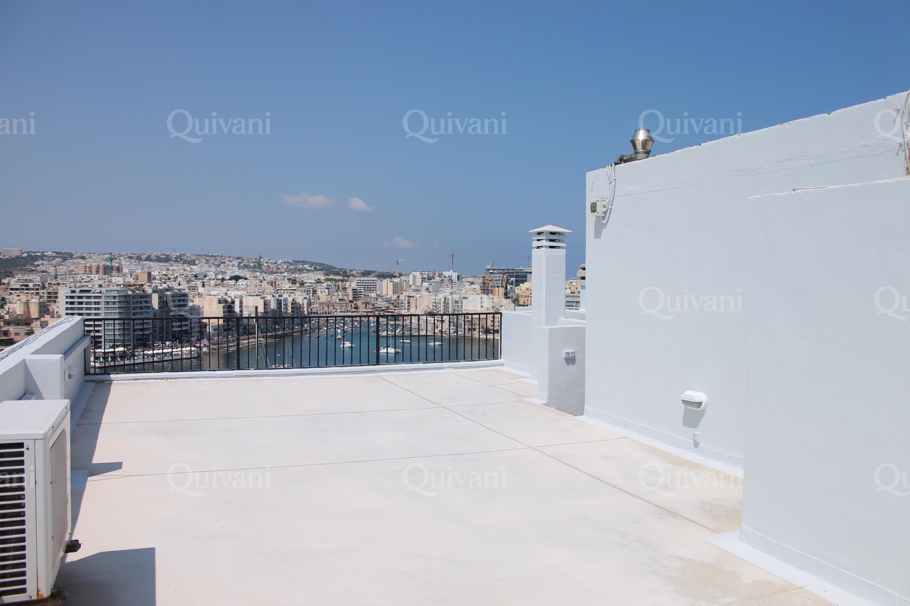 Sliema, Furnished Penthouse
