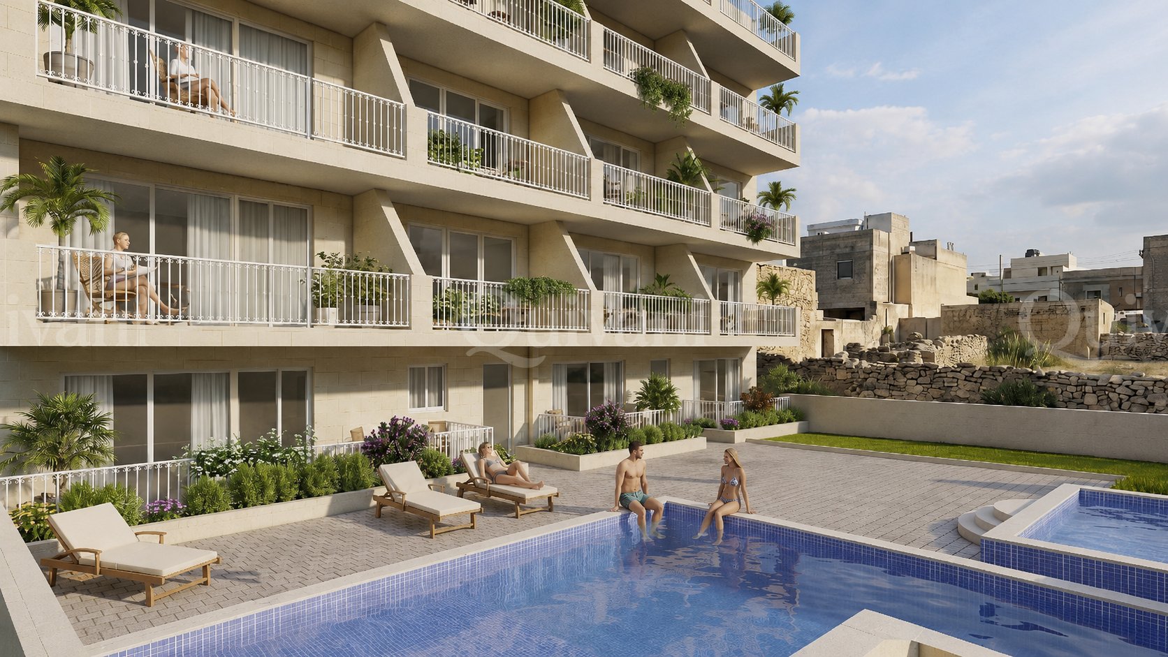 Xewkija, Apartment