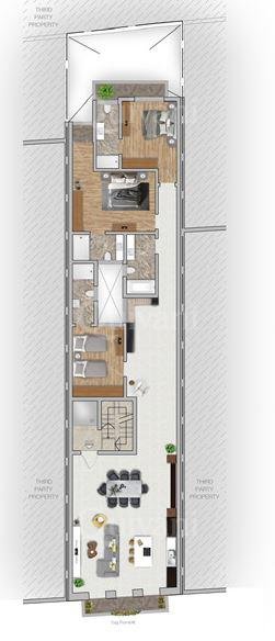 Victoria, Shell form Apartment