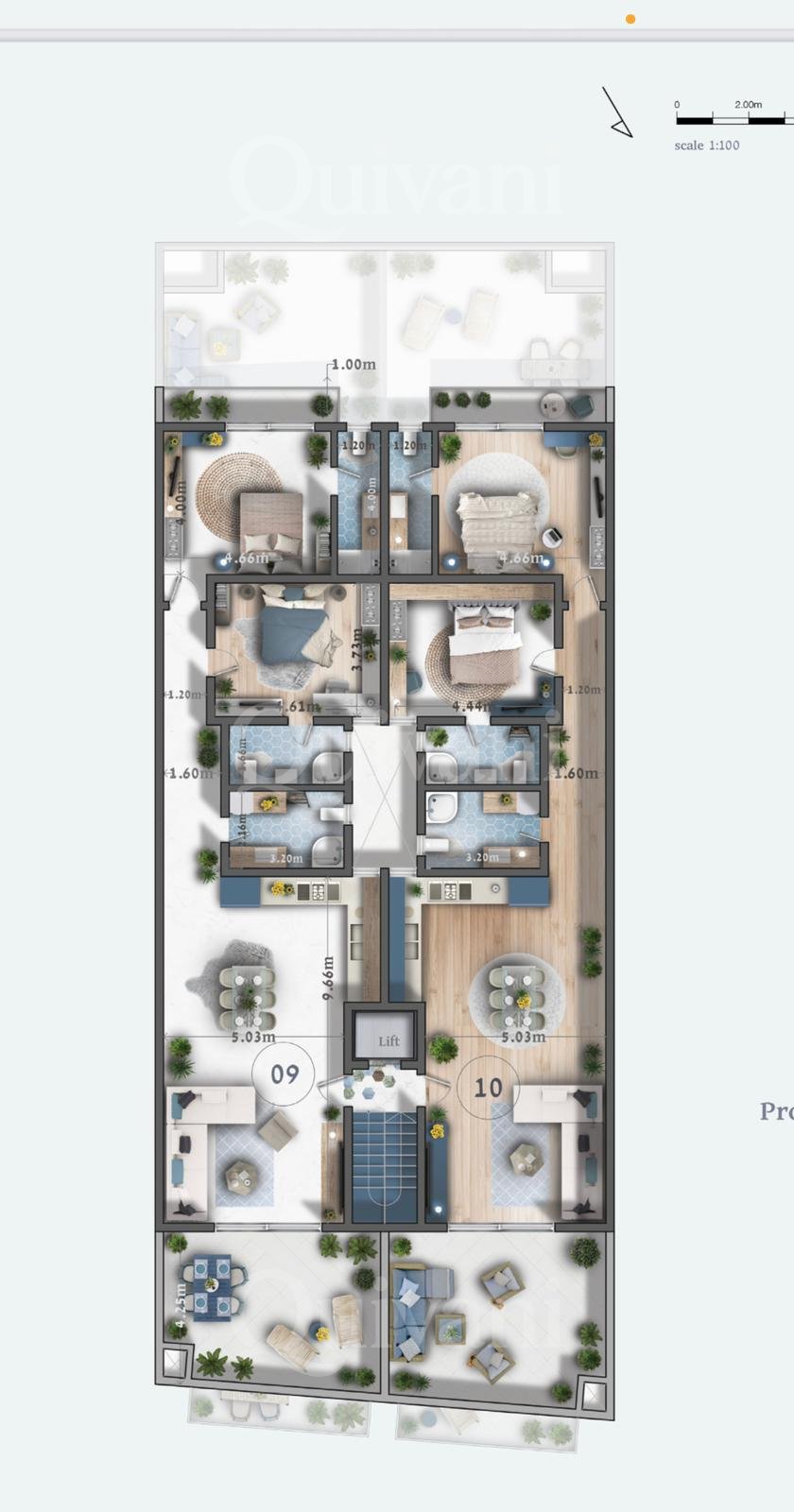 Xaghra, Shell form Penthouse