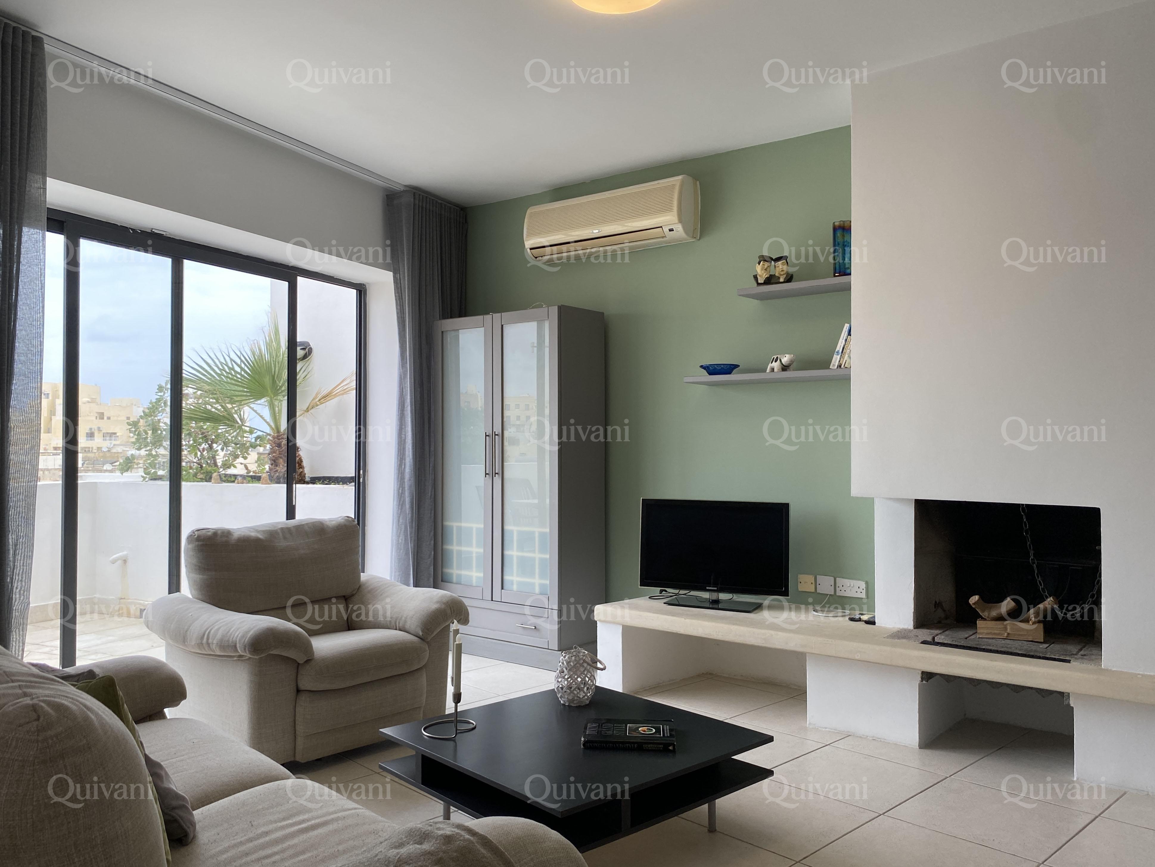 Sliema, Furnished Penthouse