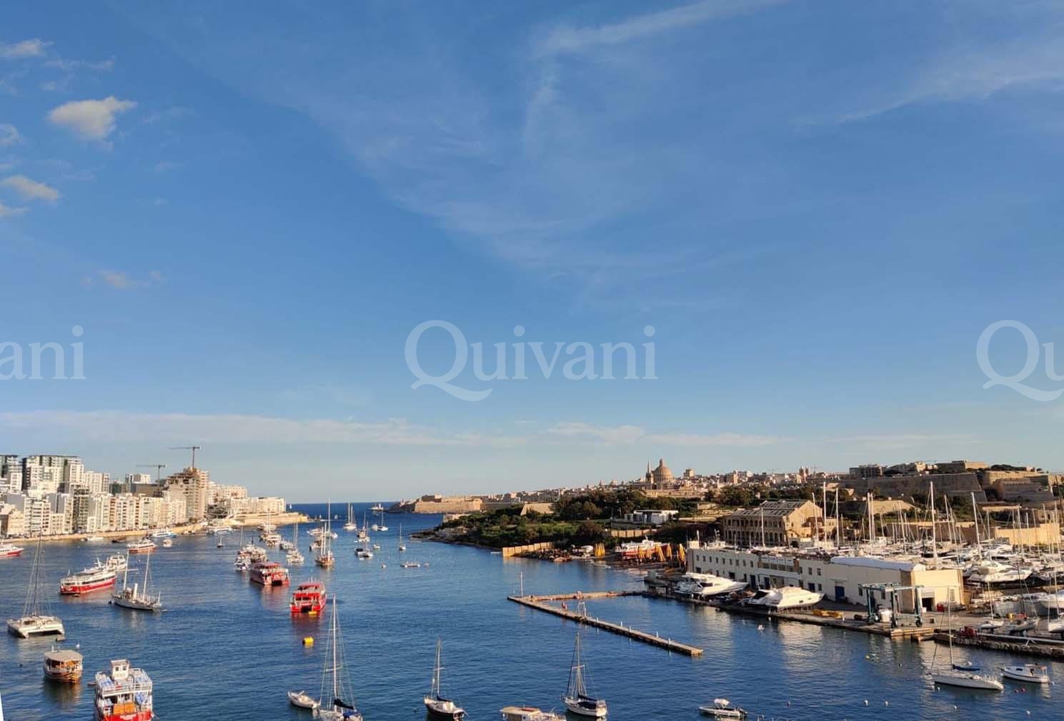 Sliema, Furnished Duplex Penthouse