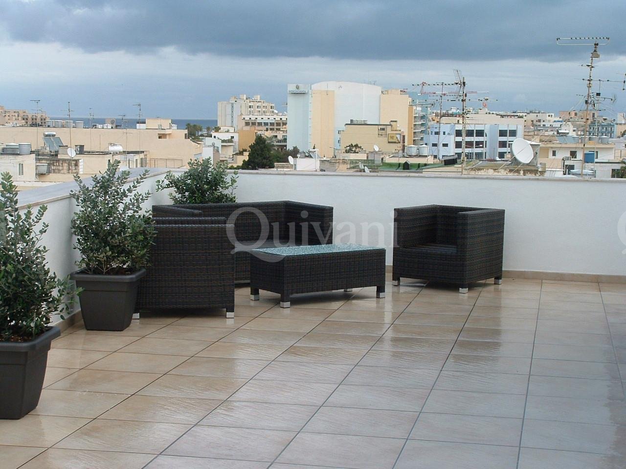 Swieqi, Furnished Penthouse