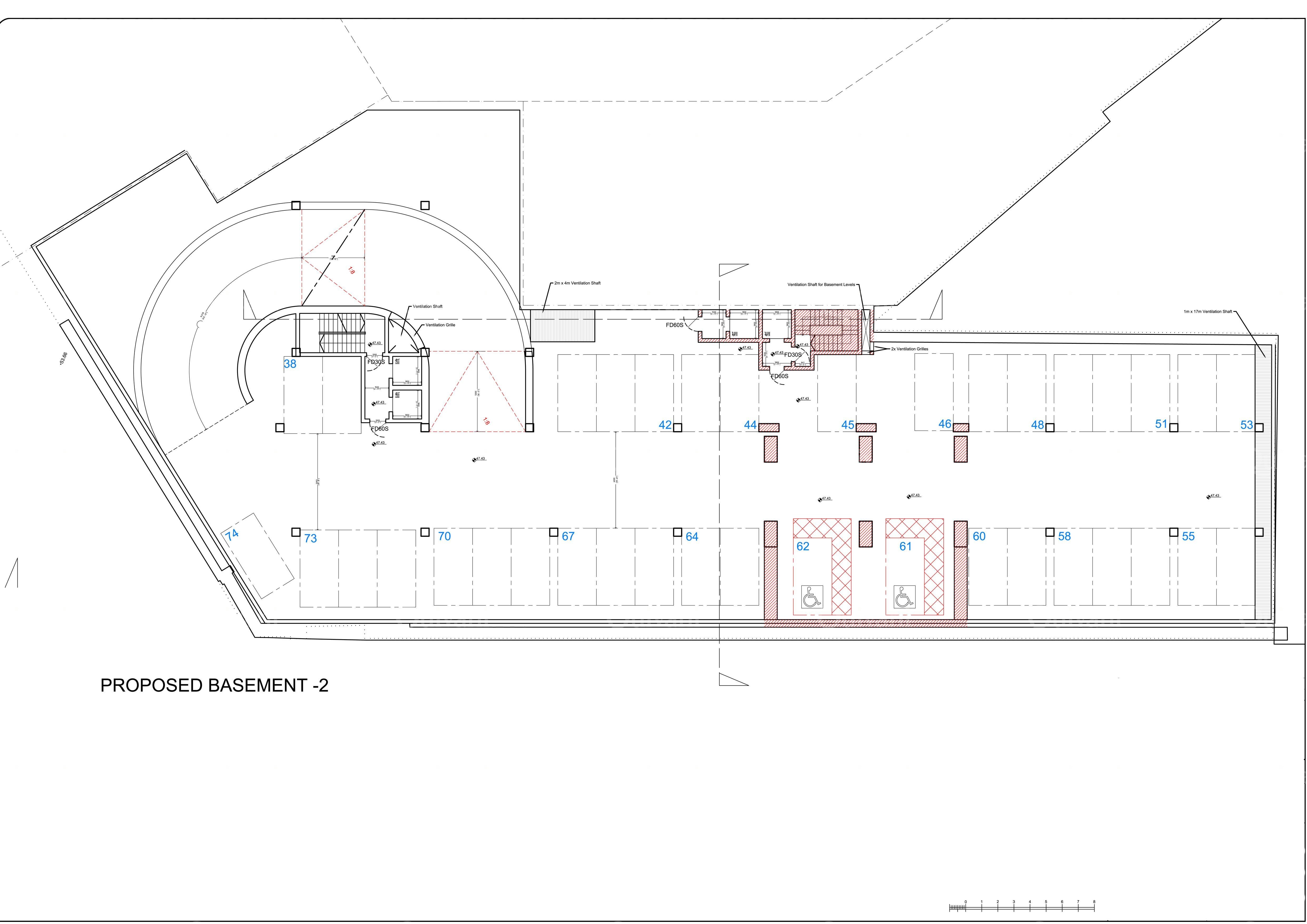 Santa Venera, Finished Office Block